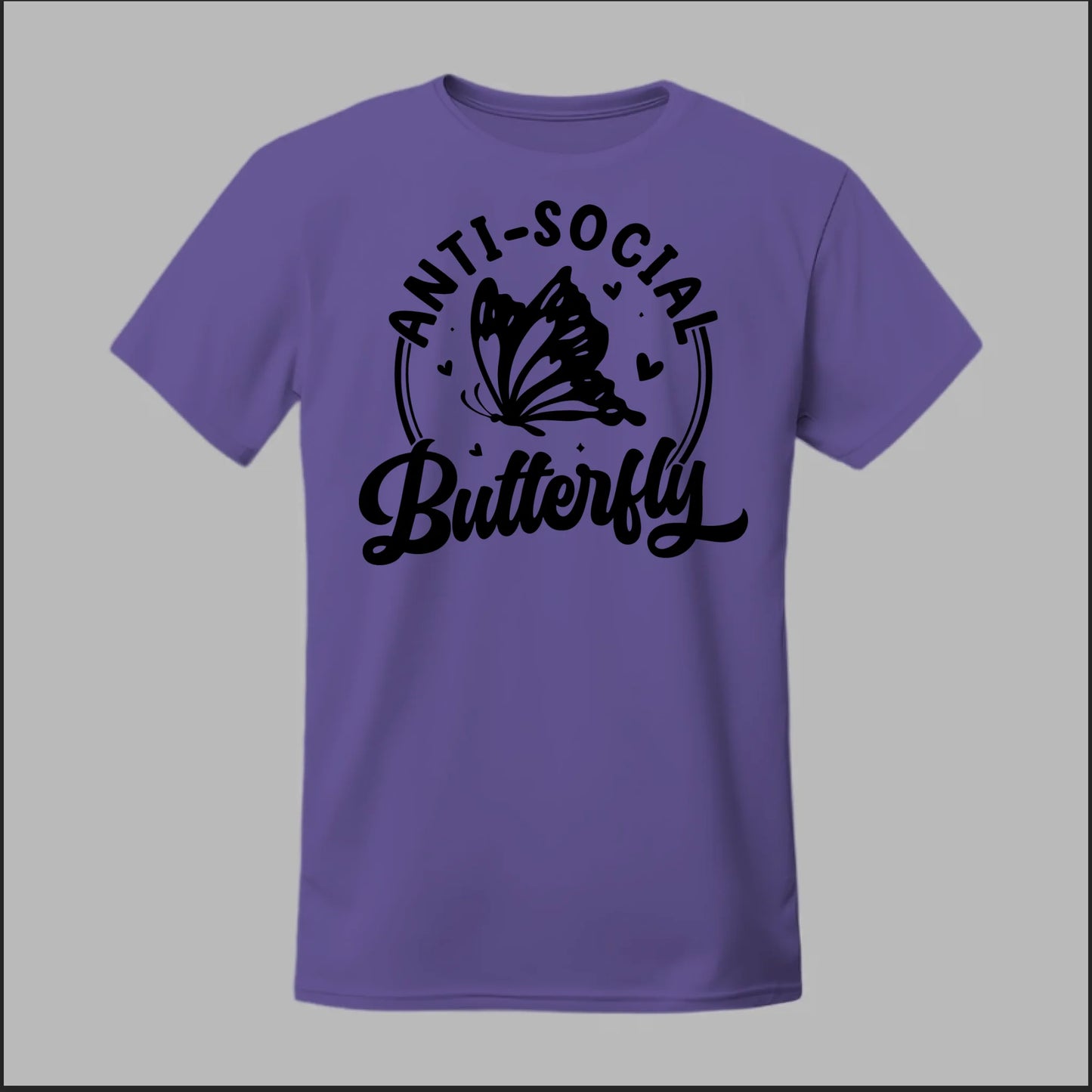 Anti-Social Butterfly Tee