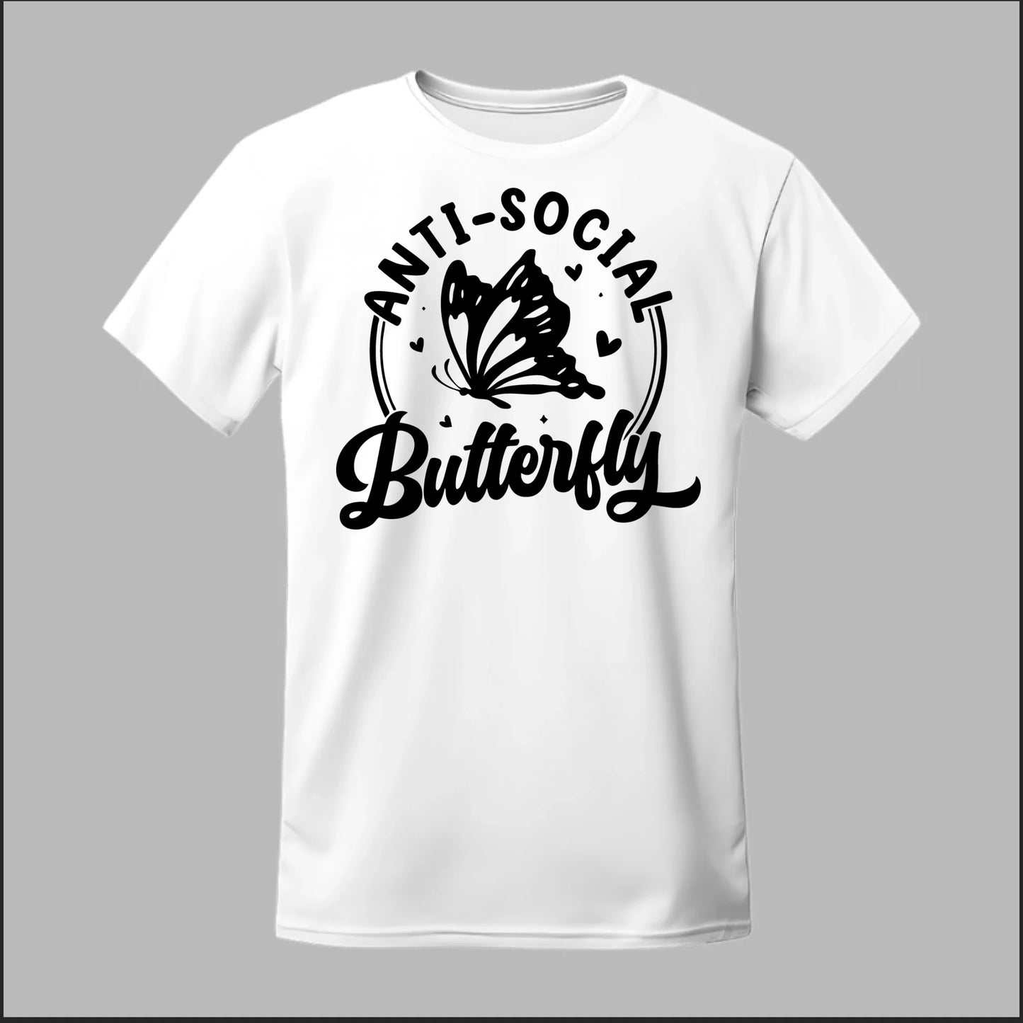 Anti-Social Butterfly Tee