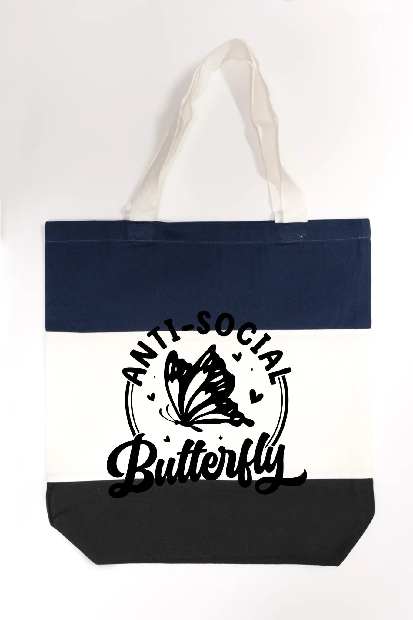 Anti-Social Butterfly Tote Bag