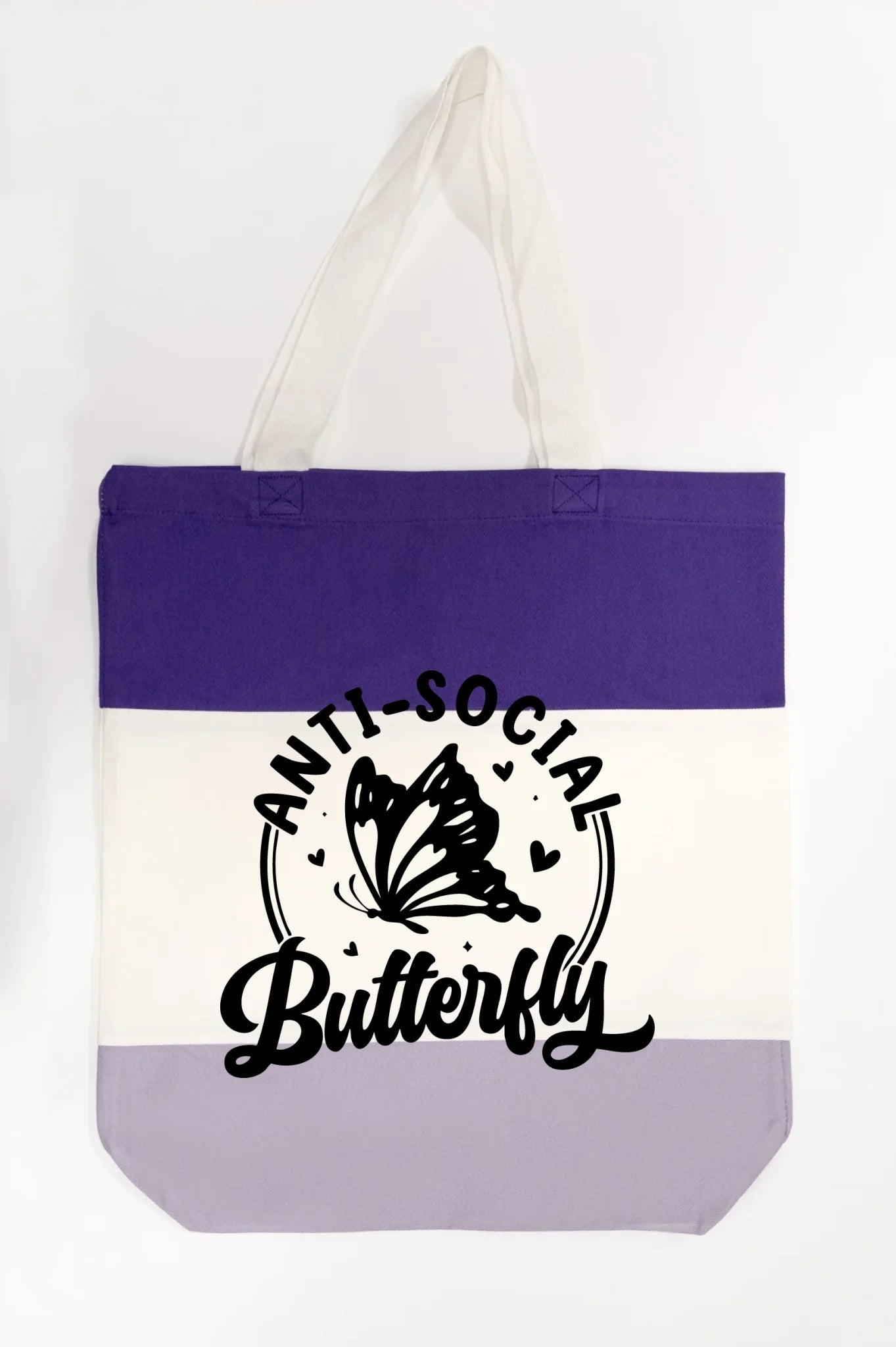 Anti-Social Butterfly Tote Bag