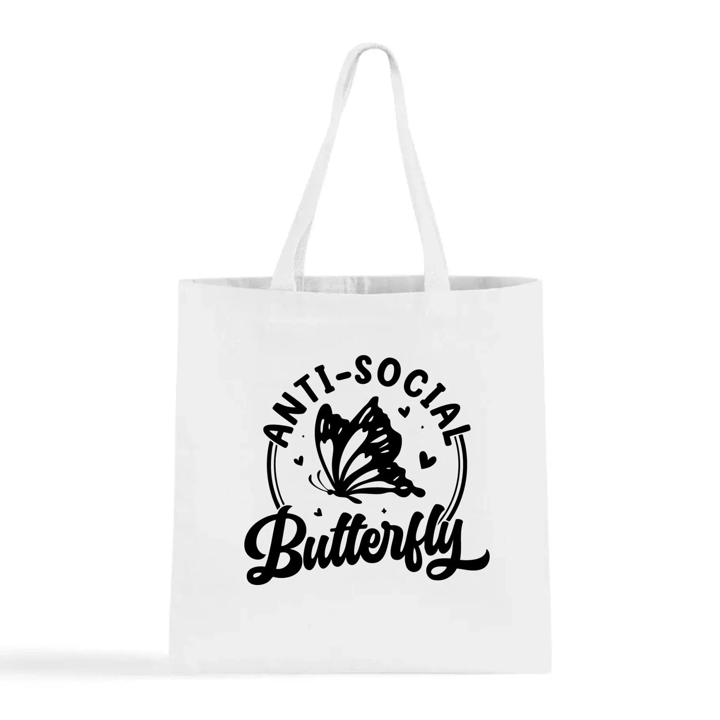 Anti-Social Butterfly Tote Bag