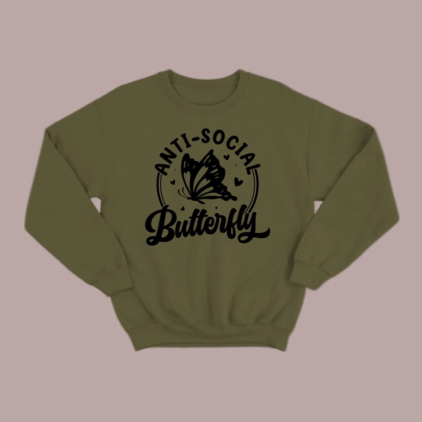 Anti-Social Butterfly Sweatshirt