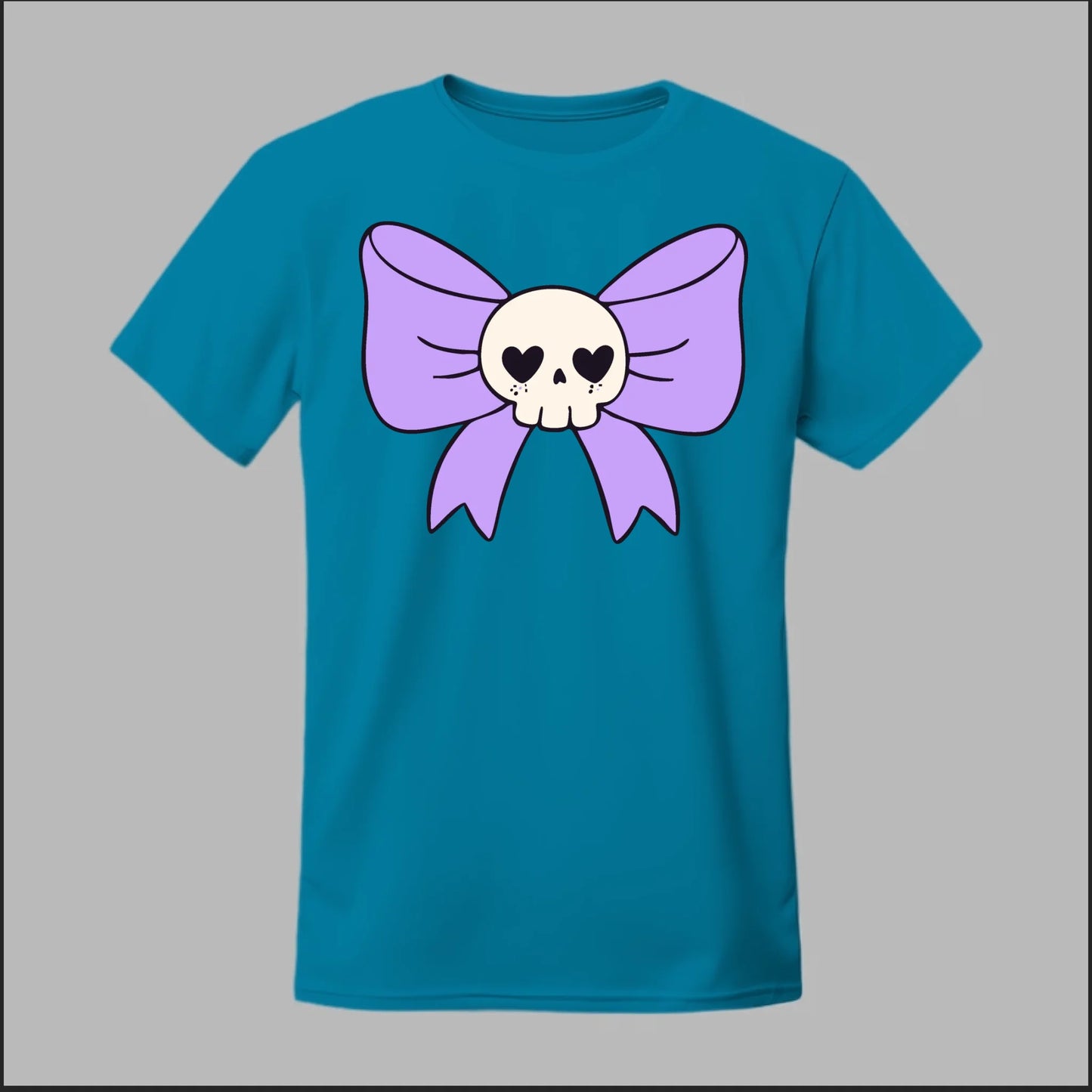 Skull Bow Tee