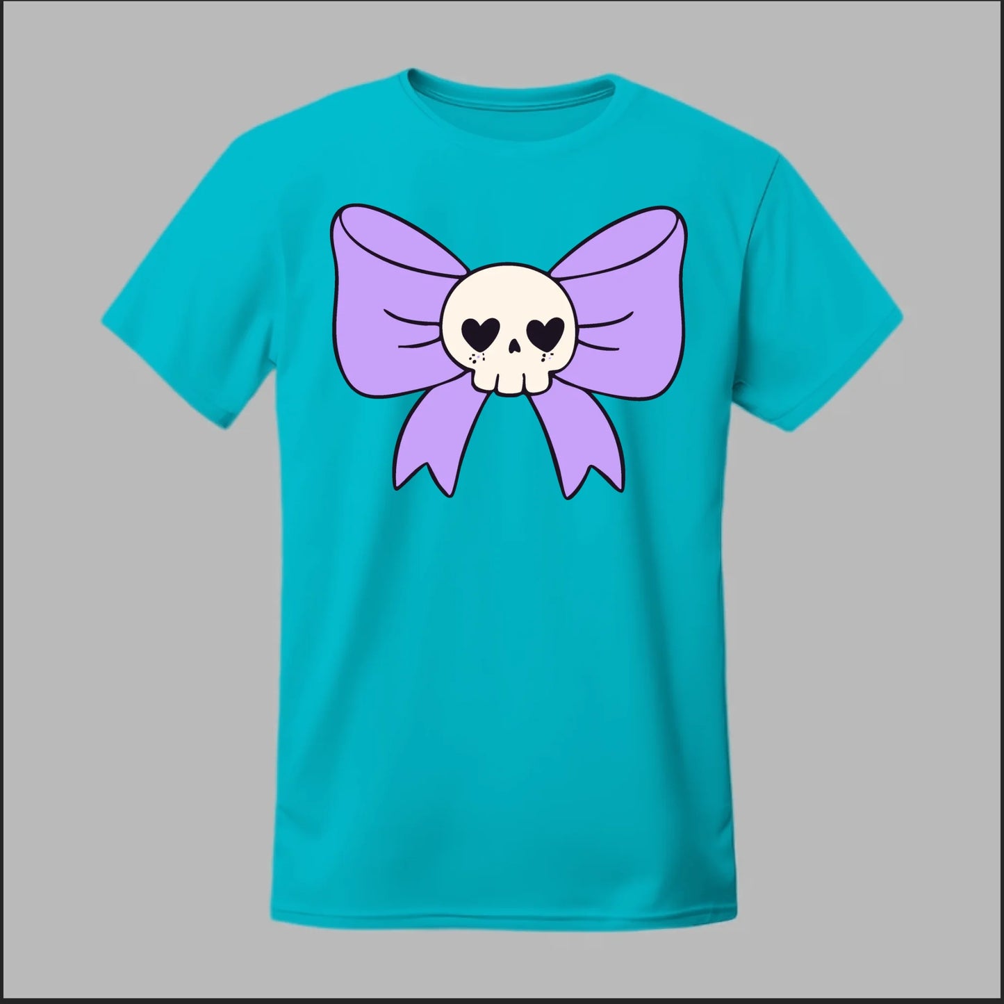 Skull Bow Tee