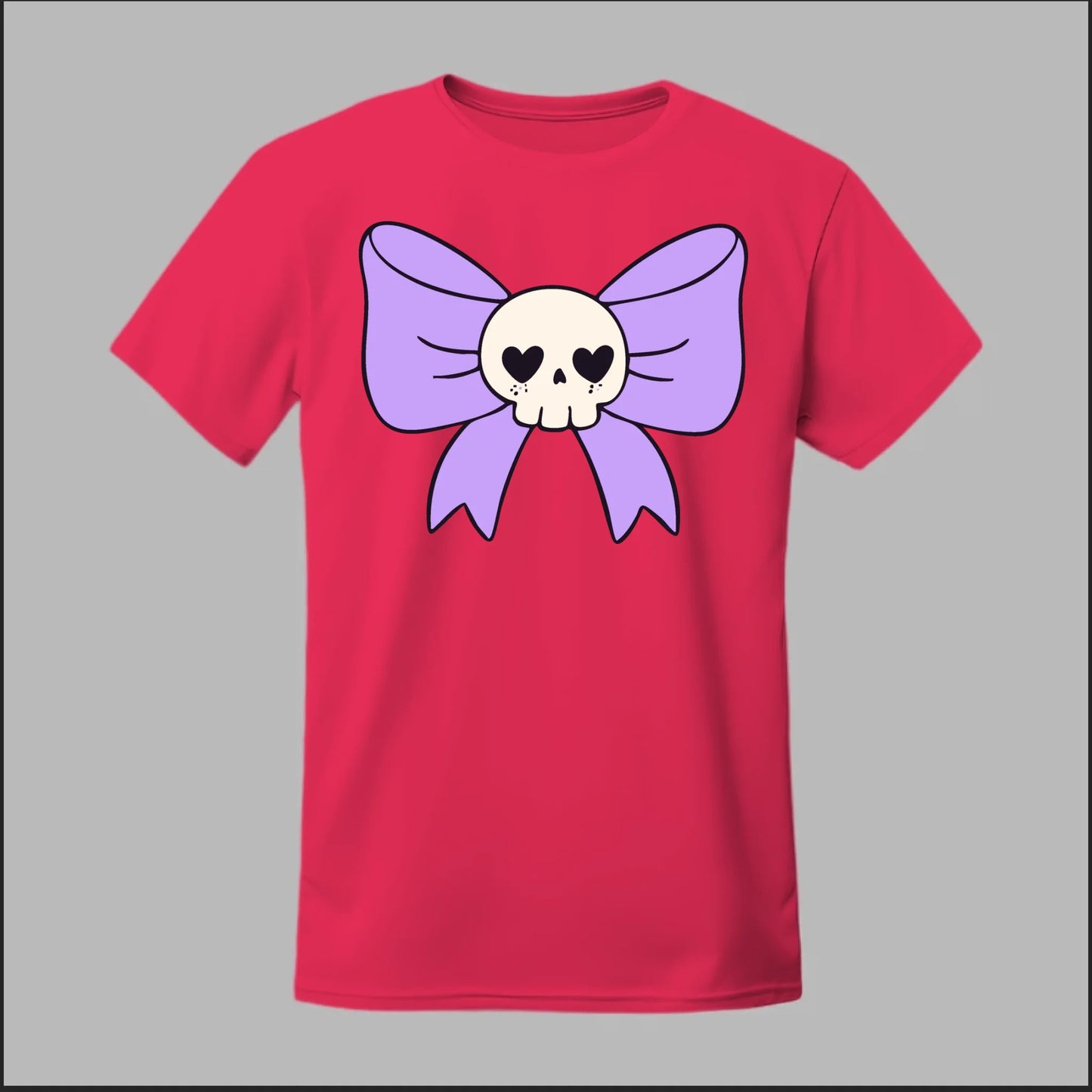 Skull Bow Tee