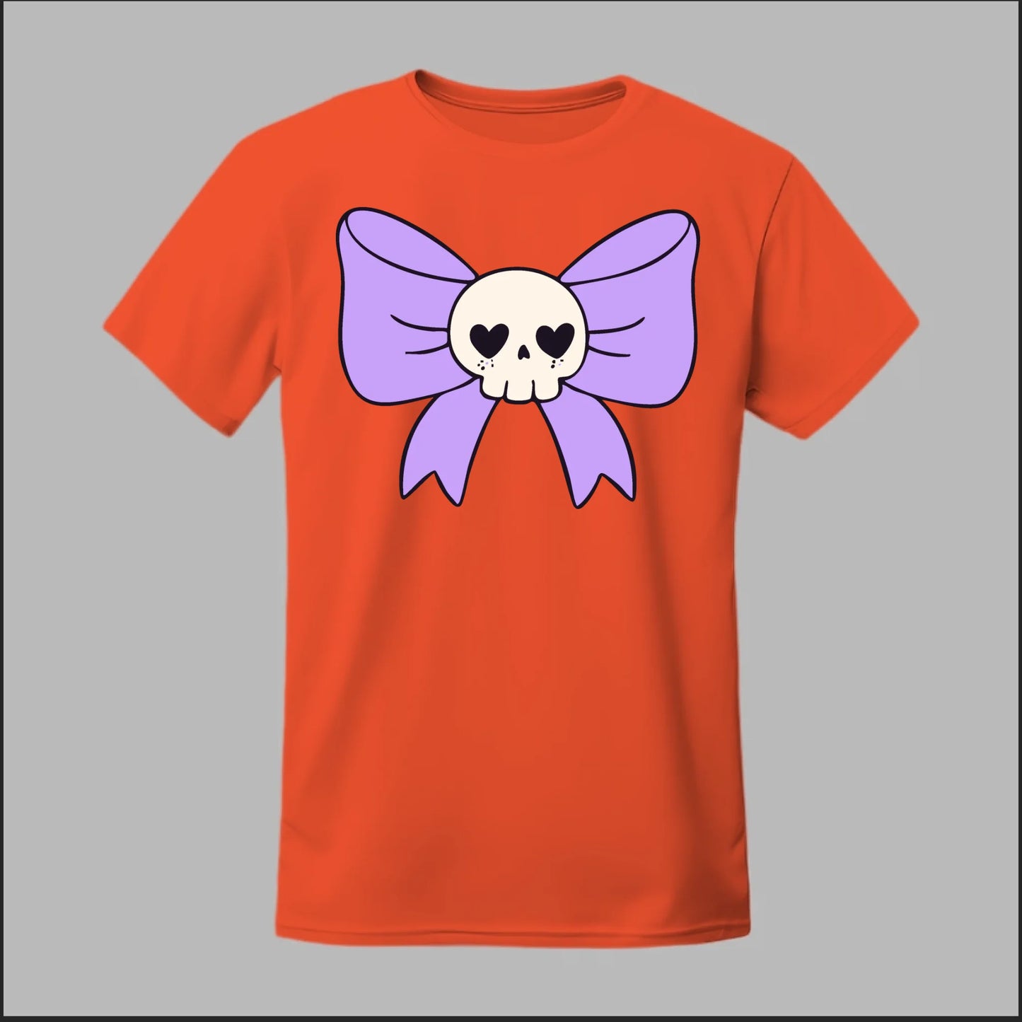 Skull Bow Tee