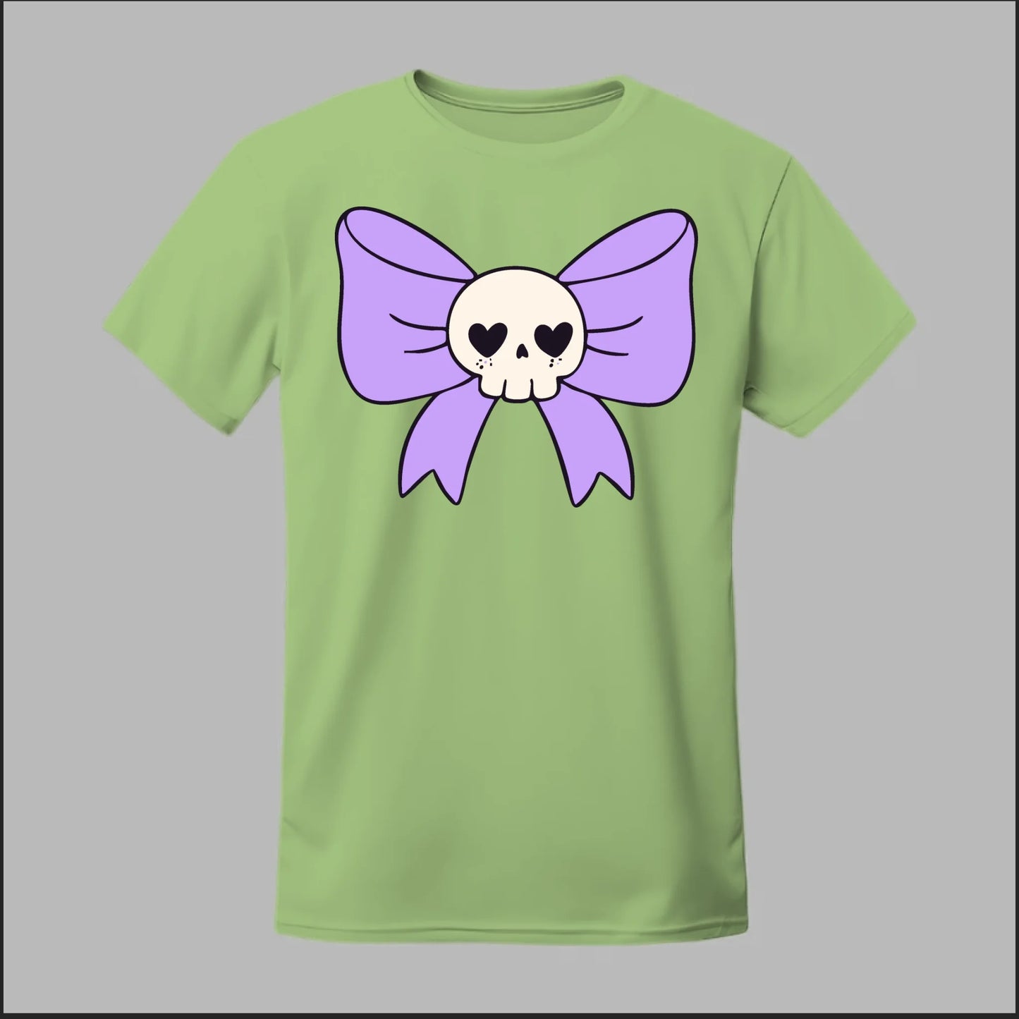 Skull Bow Tee