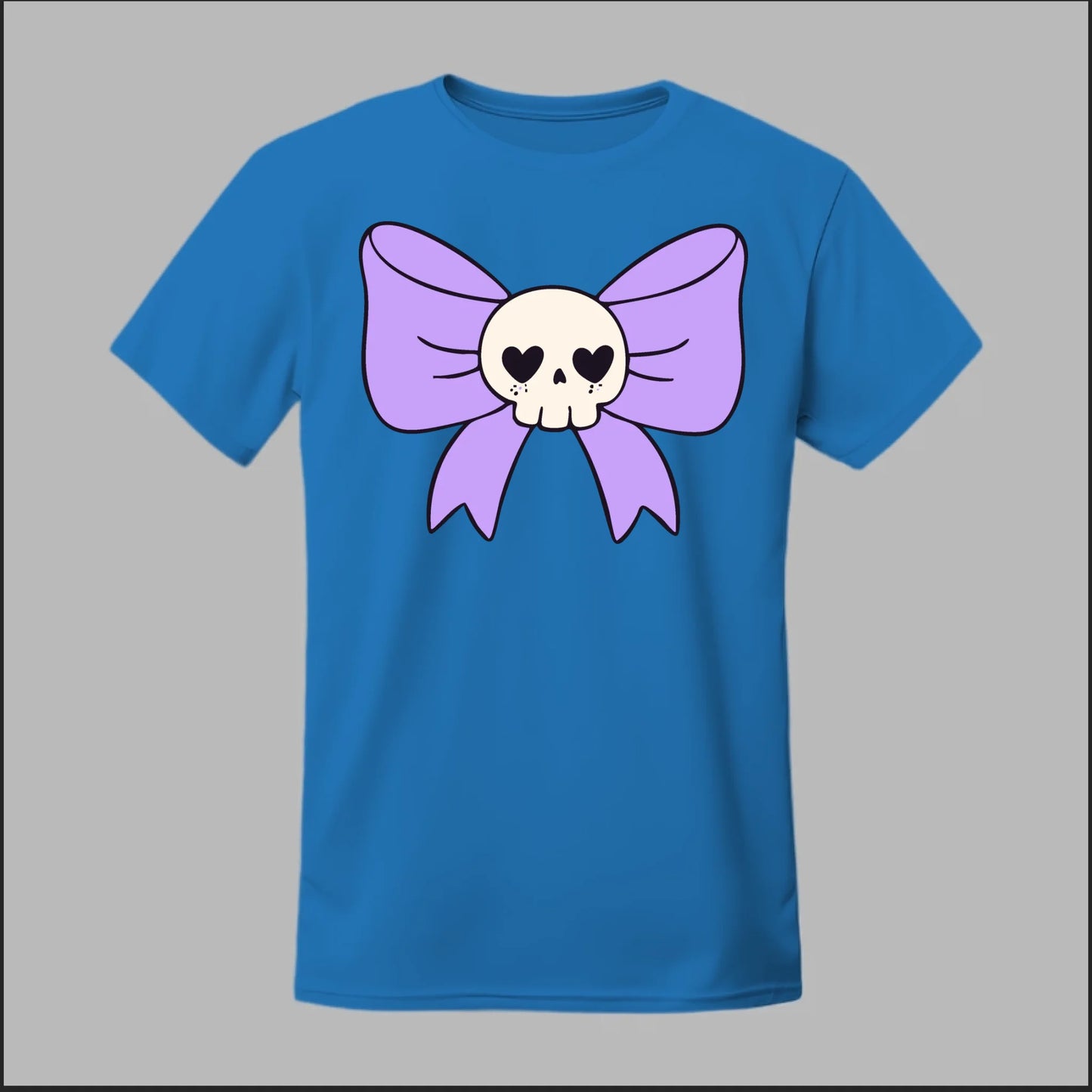 Skull Bow Tee