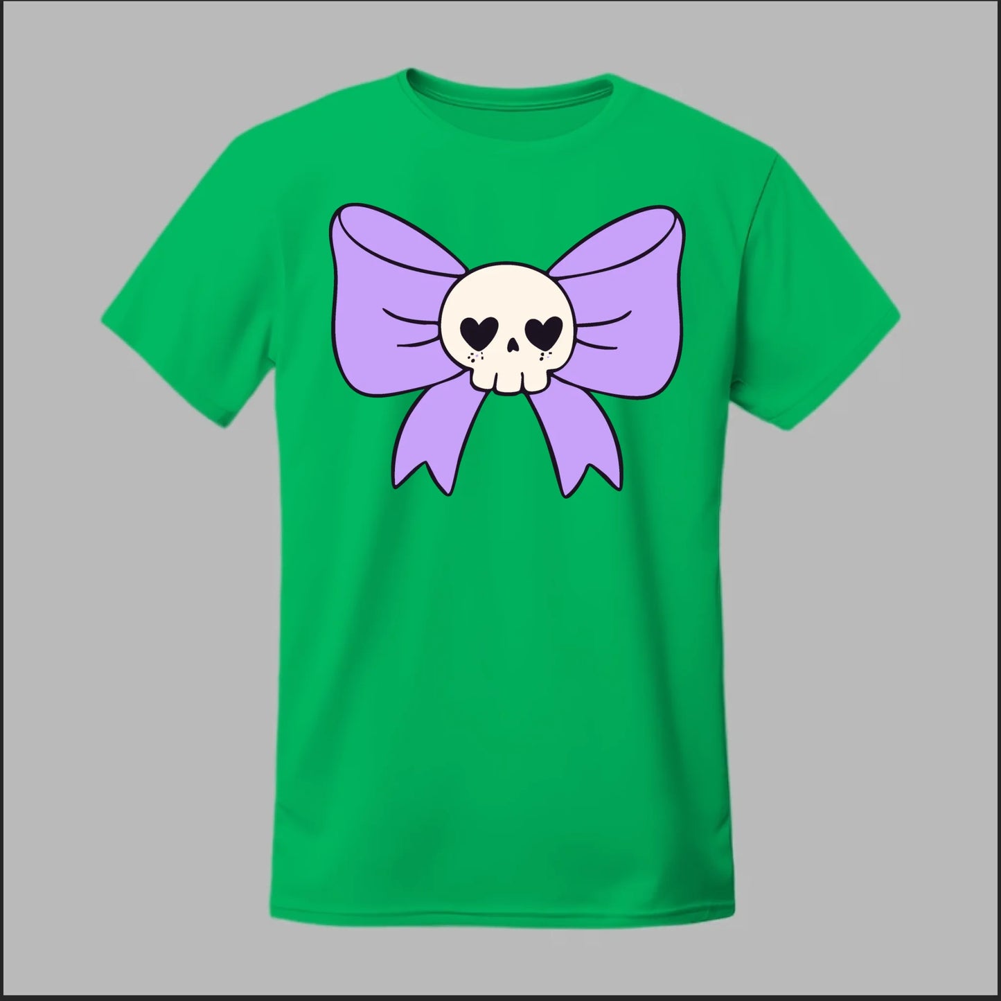 Skull Bow Tee