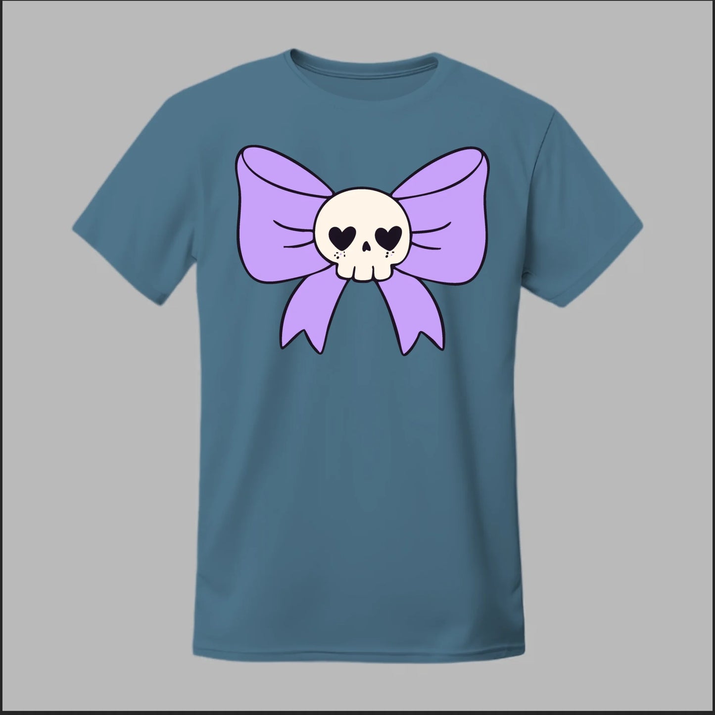 Skull Bow Tee