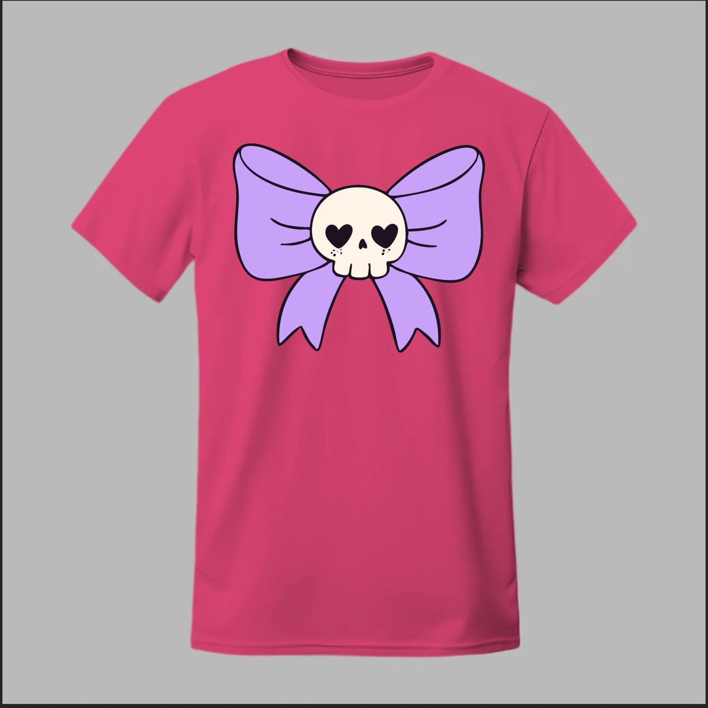 Skull Bow Tee