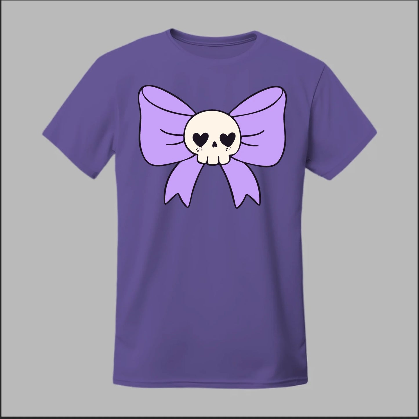 Skull Bow Tee