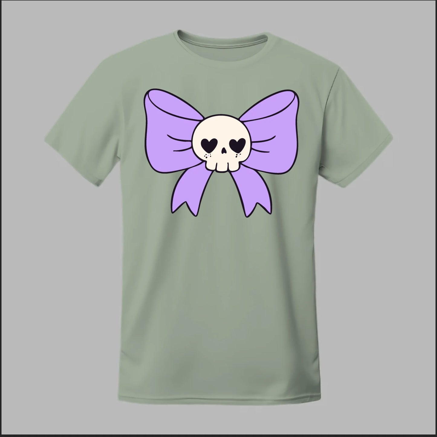 Skull Bow Tee
