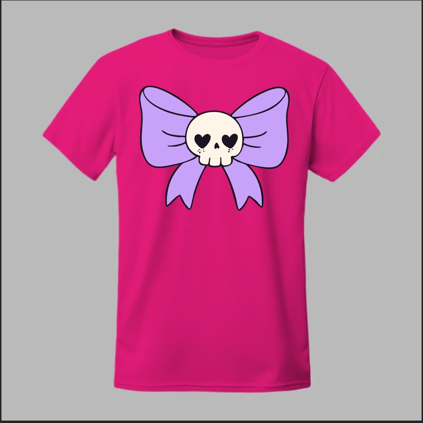 Skull Bow Tee