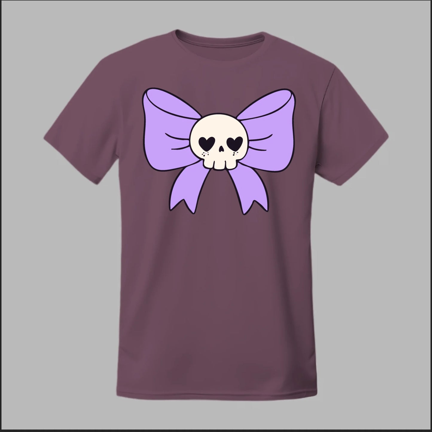 Skull Bow Tee
