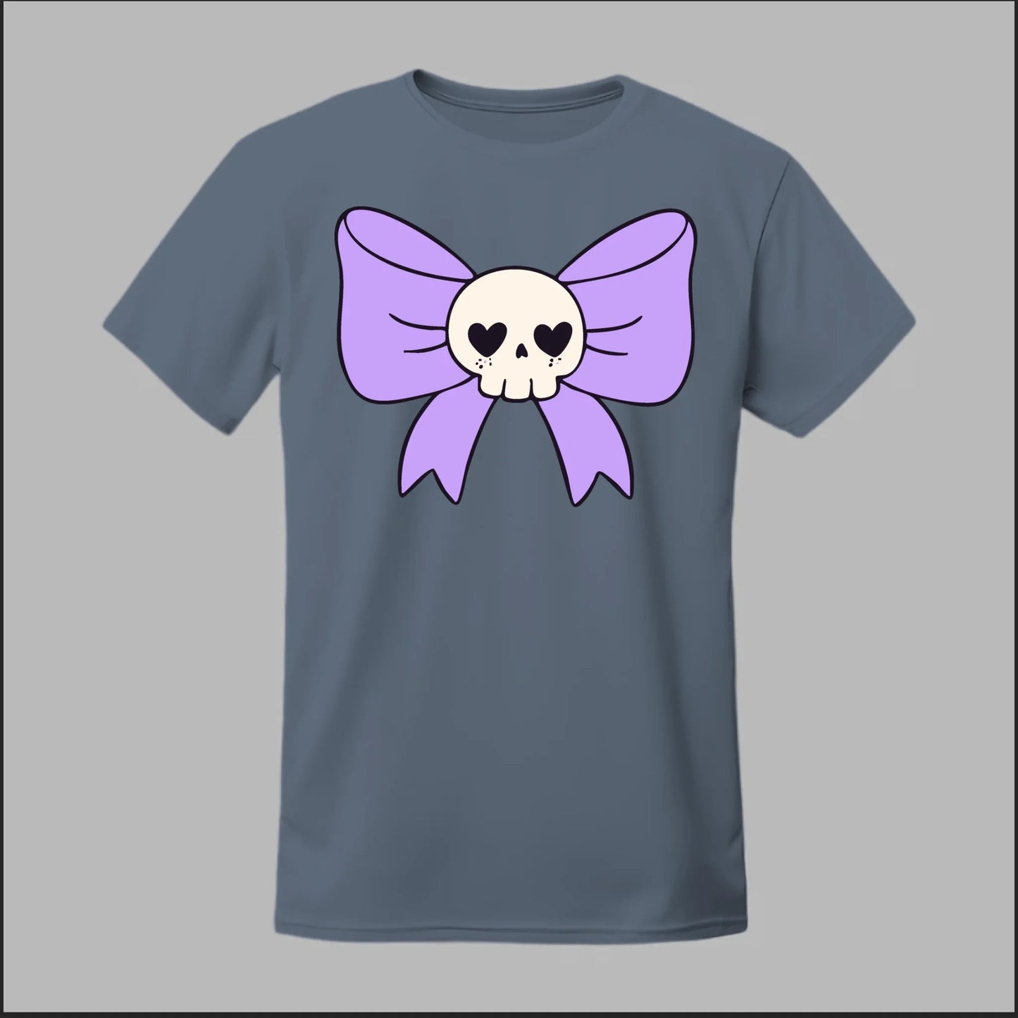 Skull Bow Tee