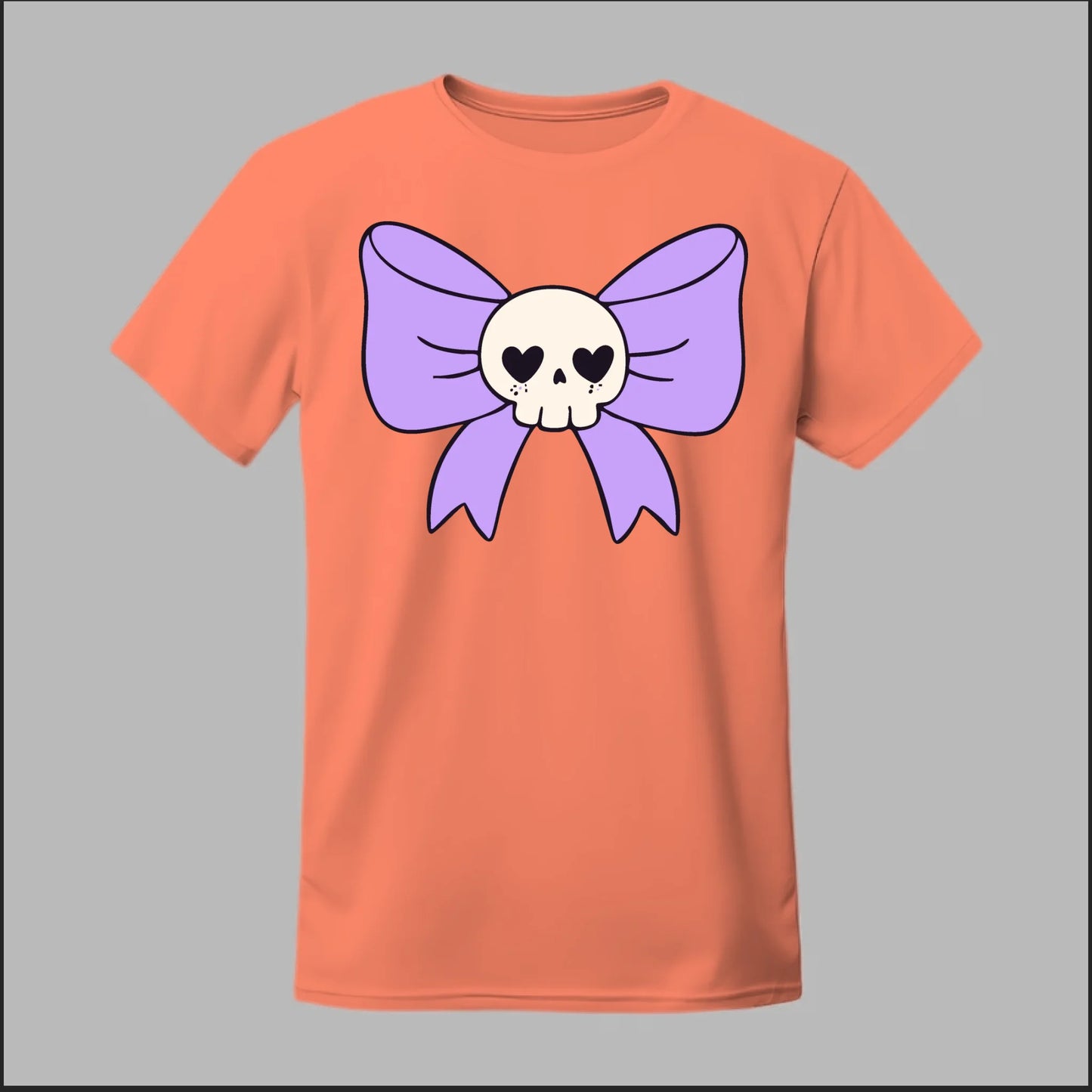 Skull Bow Tee