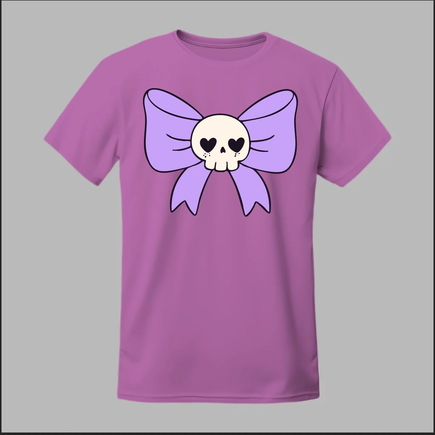 Skull Bow Tee