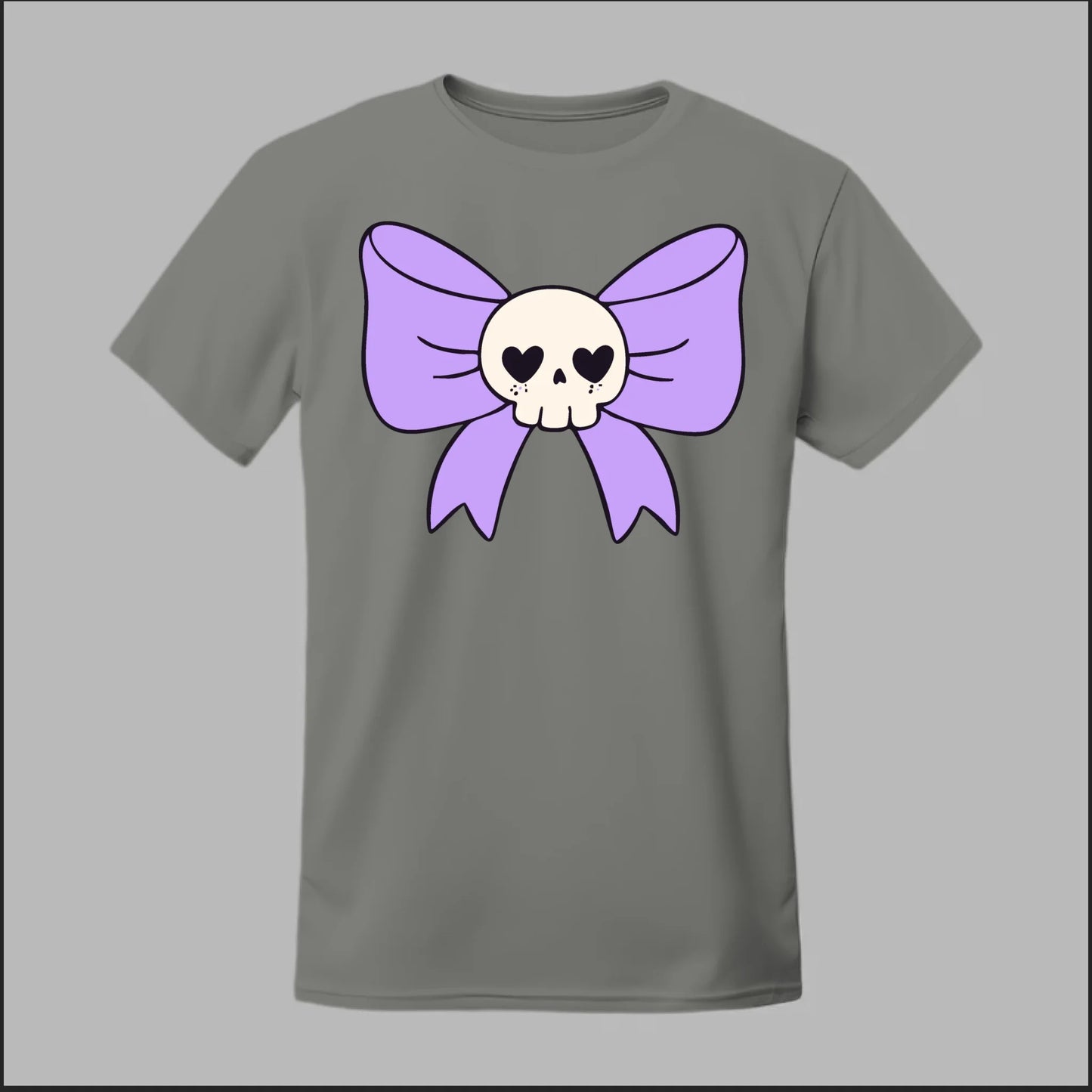 Skull Bow Tee