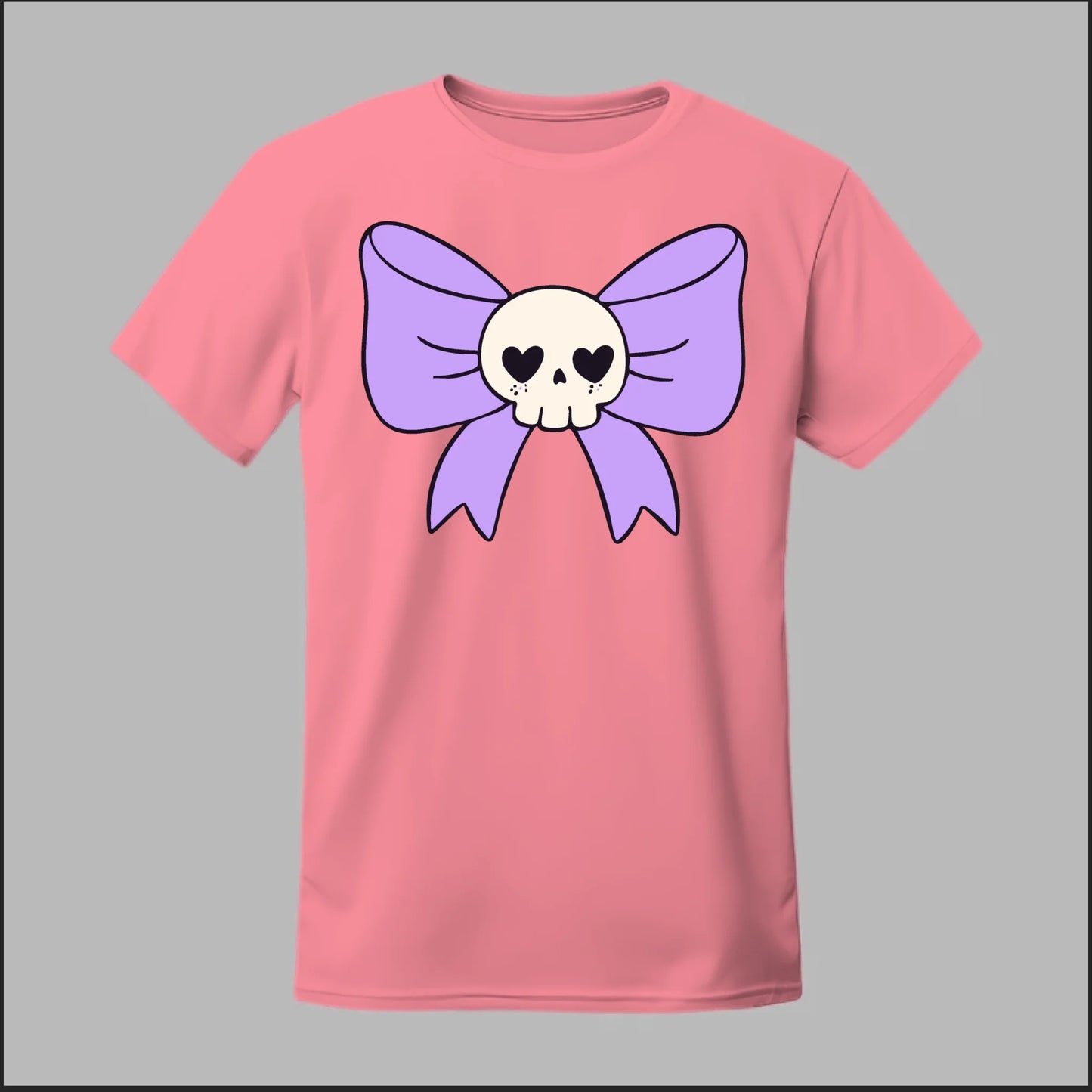 Skull Bow Tee