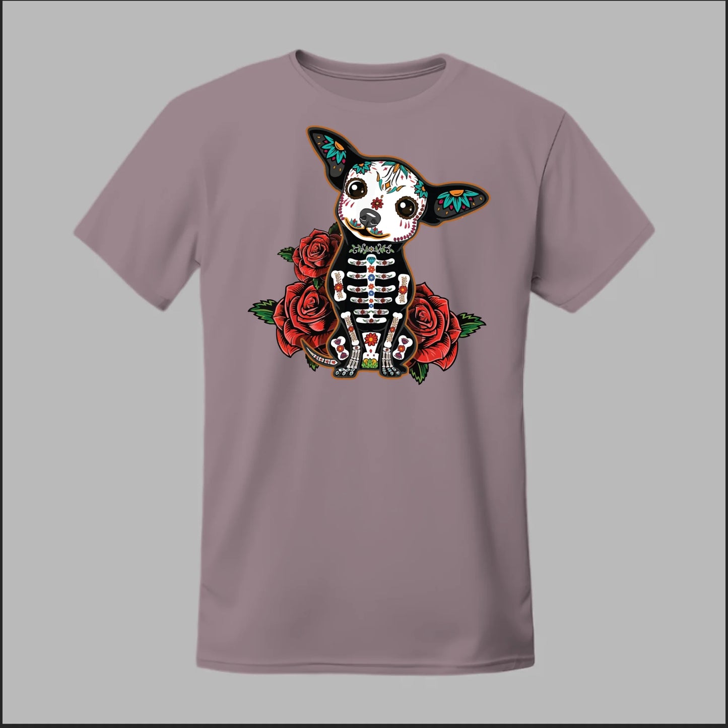 Day of the Dead Chihuahua Tee