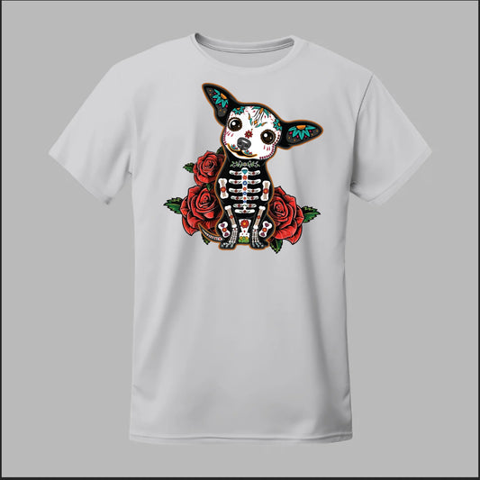 Day of the Dead Chihuahua Tee