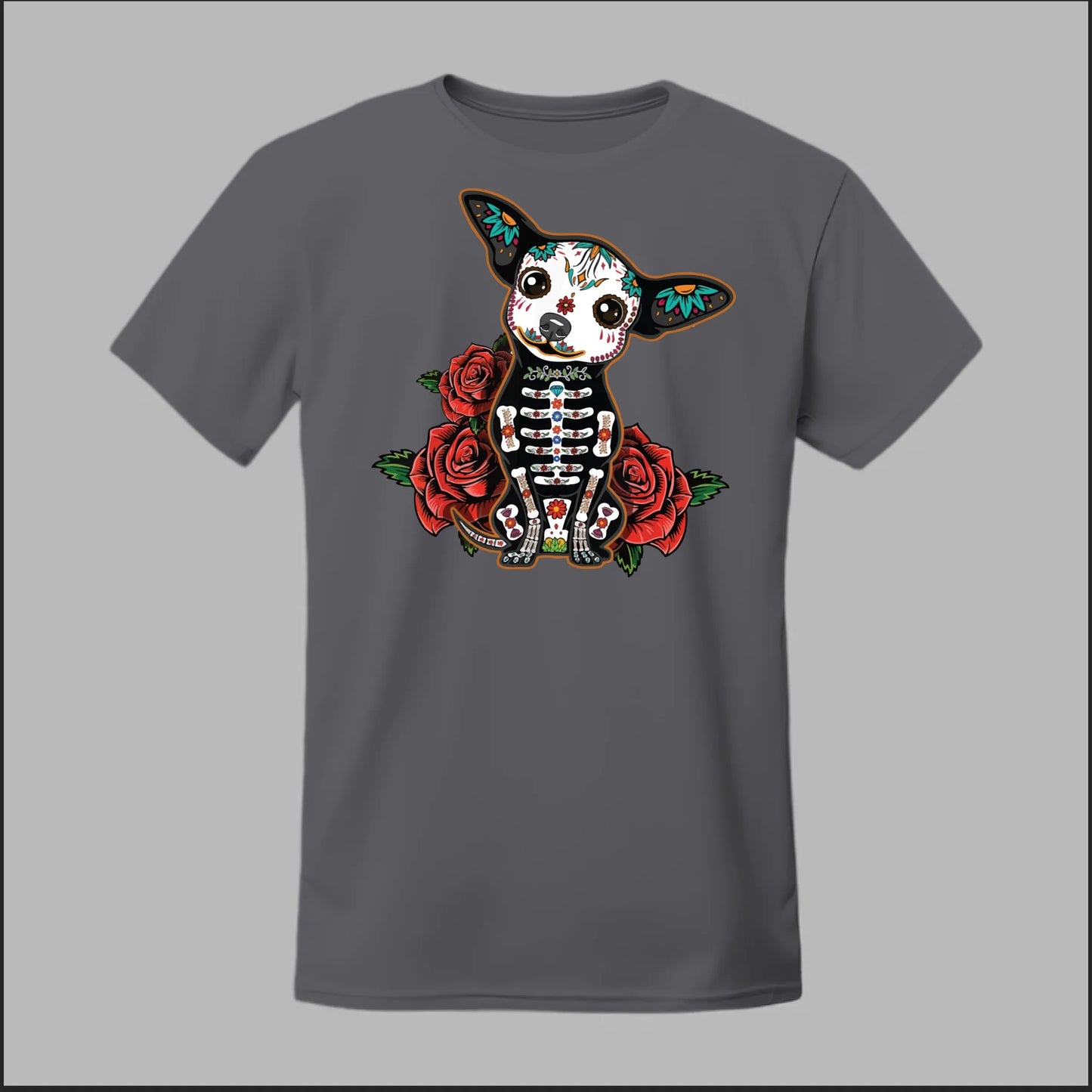 Day of the Dead Chihuahua Tee