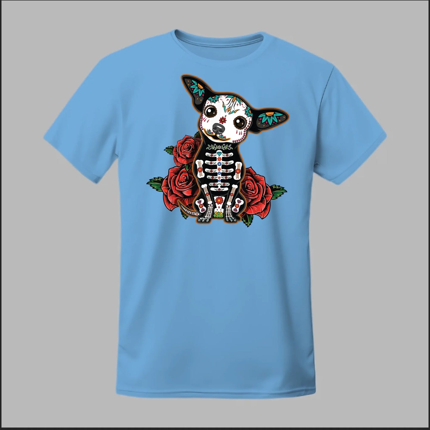 Day of the Dead Chihuahua Tee