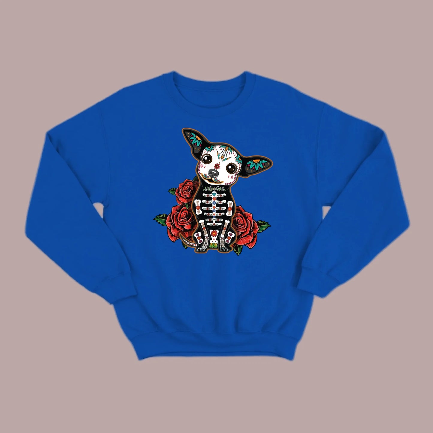 Day of the Dead Chihuahua Sweatshirt