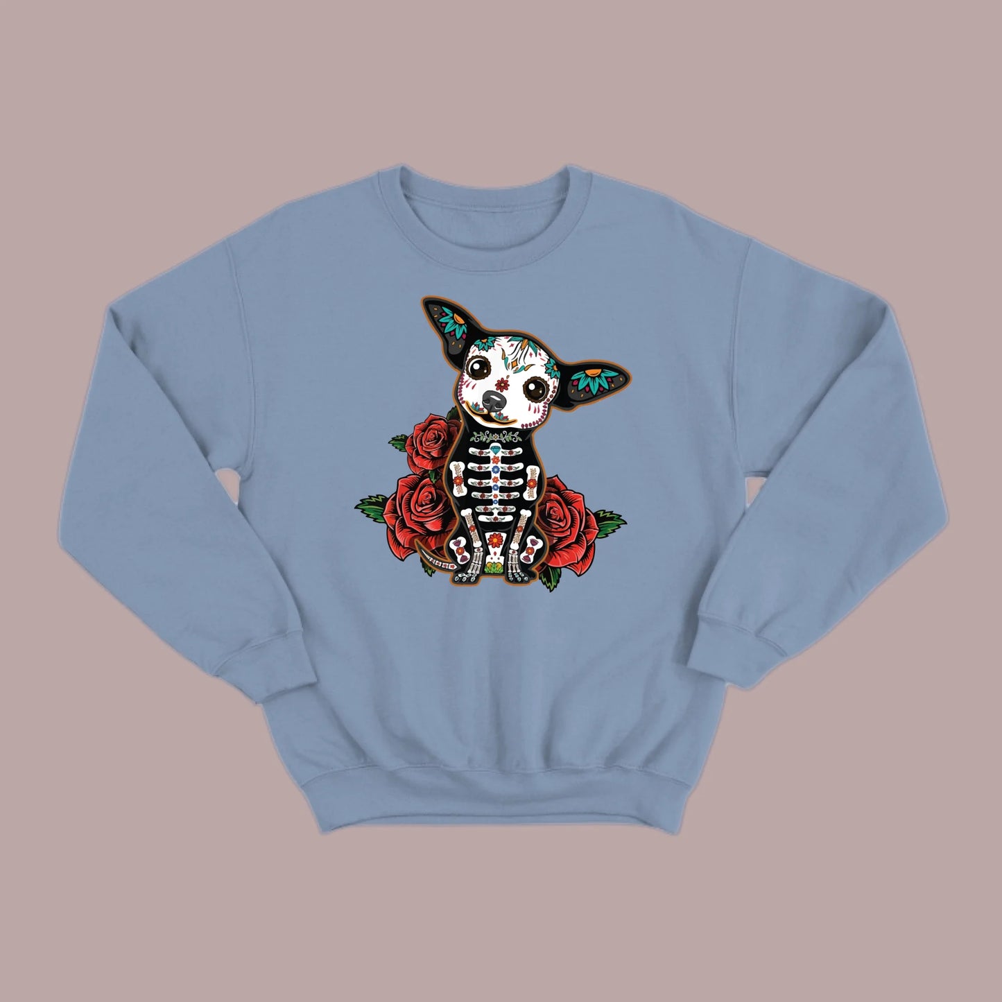 Day of the Dead Chihuahua Sweatshirt