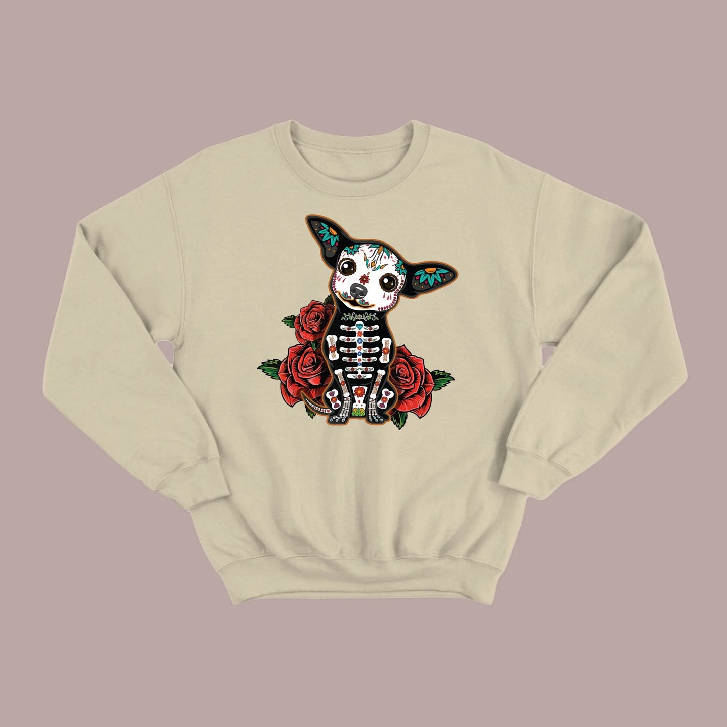 Day of the Dead Chihuahua Sweatshirt