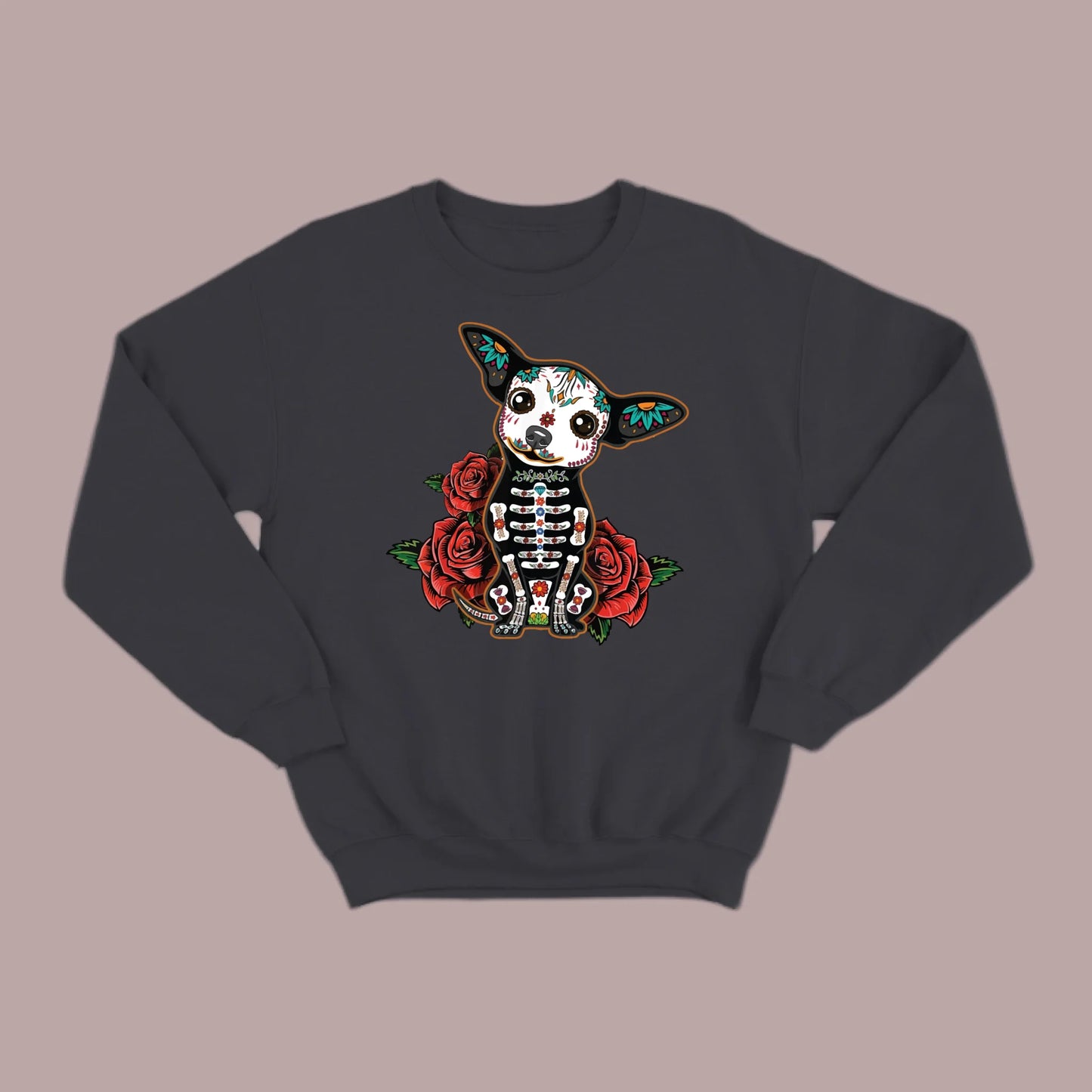 Day of the Dead Chihuahua Sweatshirt