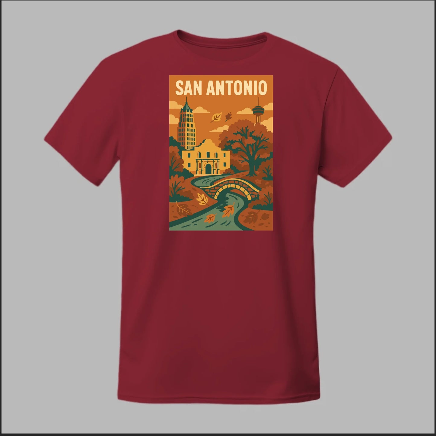 Fall In San Antonio Tee