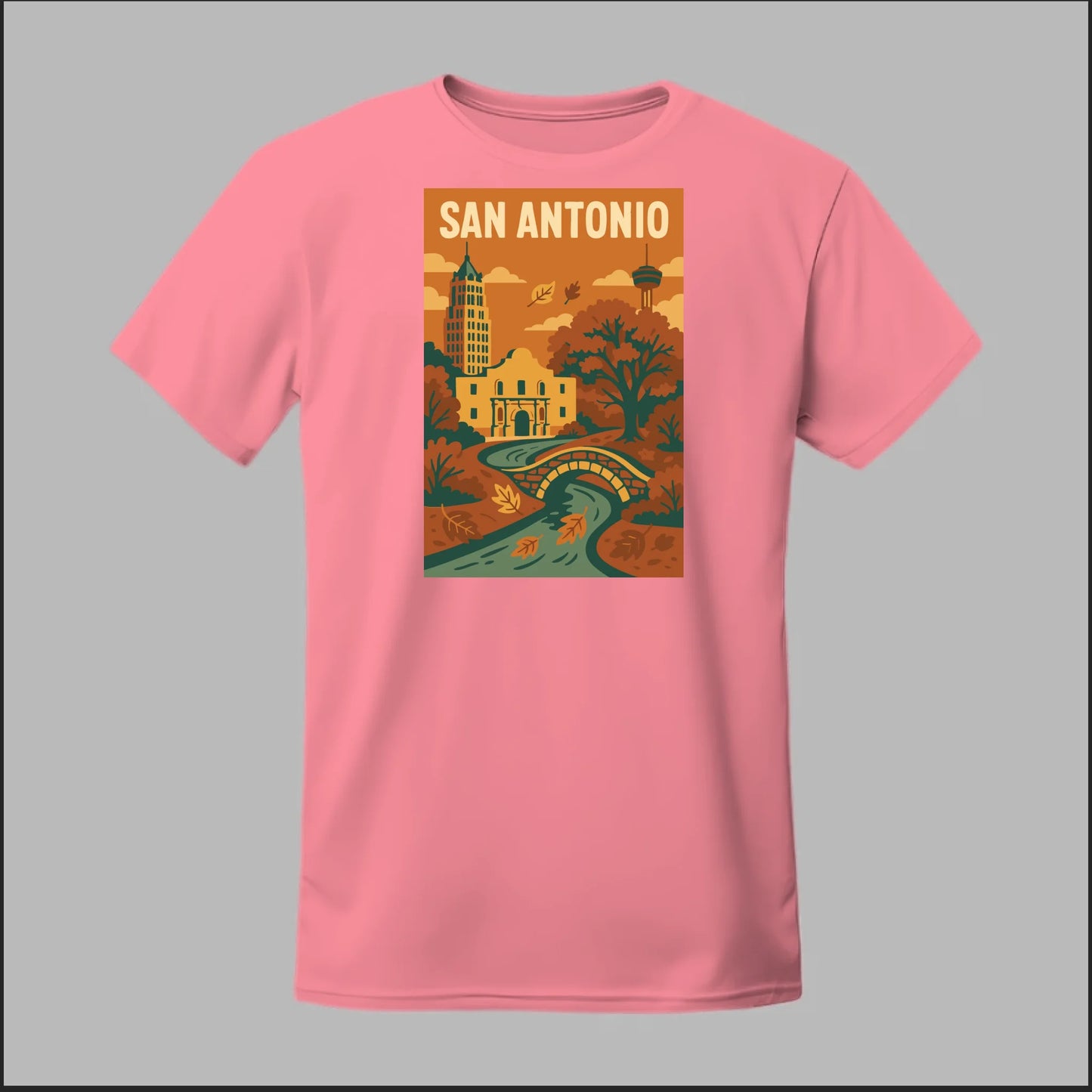 Fall In San Antonio Tee