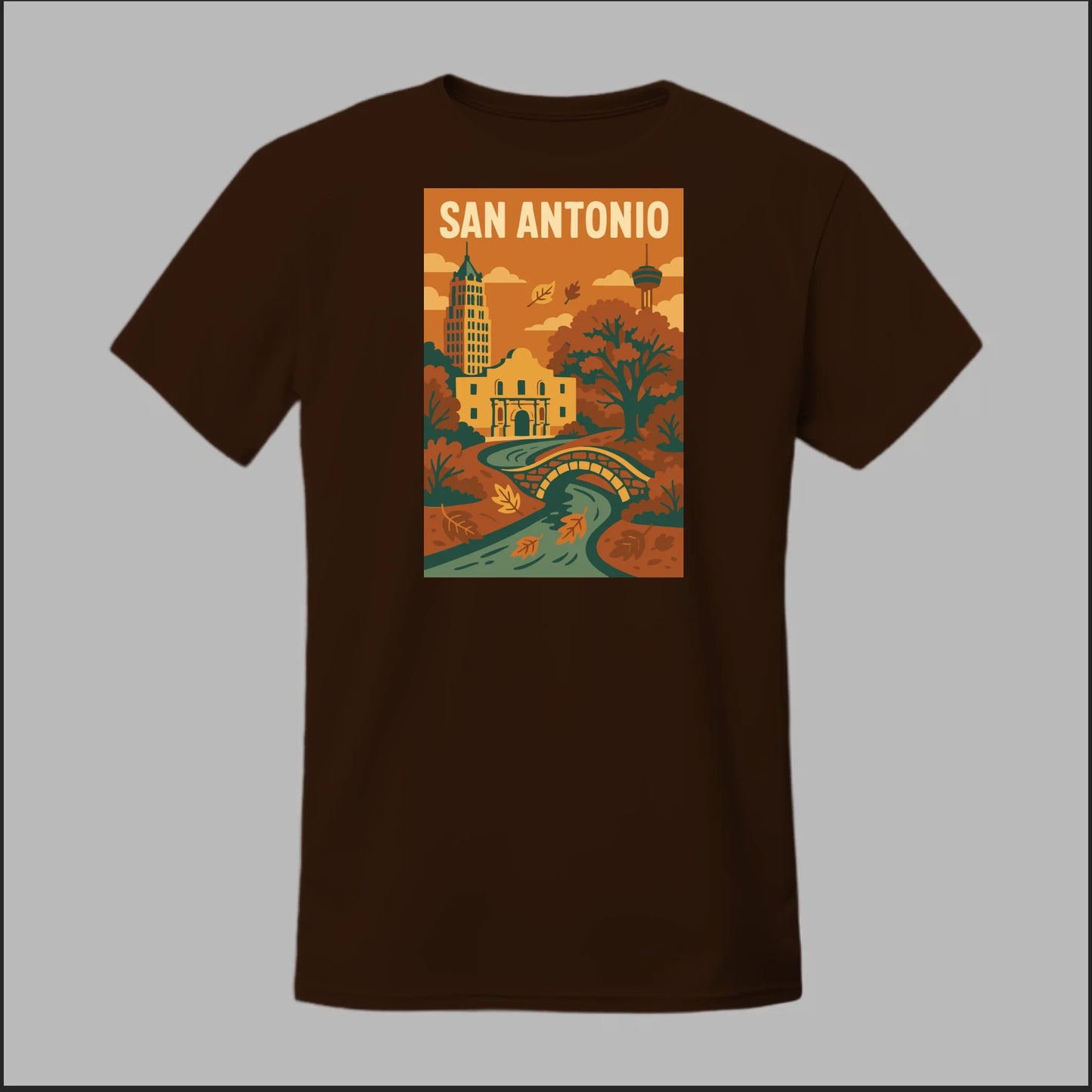 Fall In San Antonio Tee