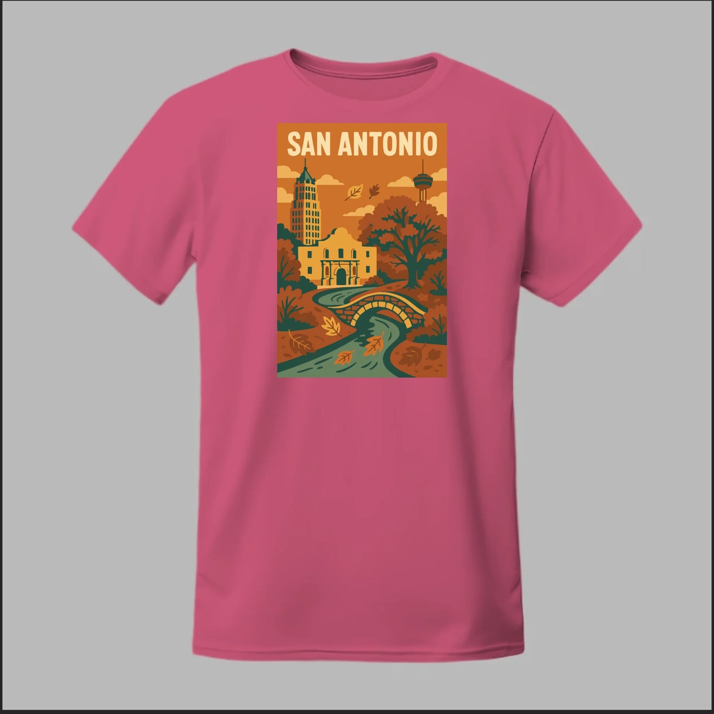 Fall In San Antonio Tee