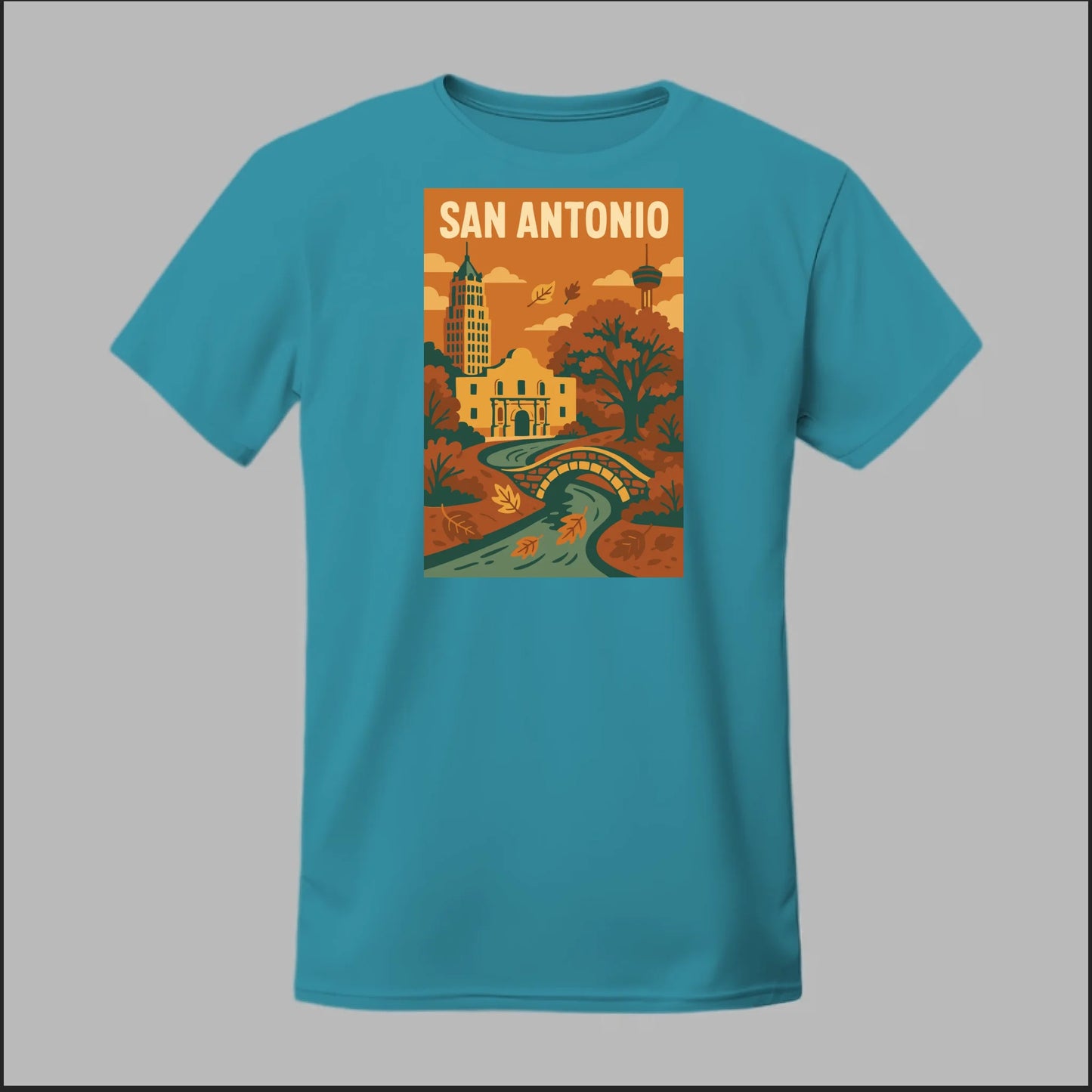 Fall In San Antonio Tee