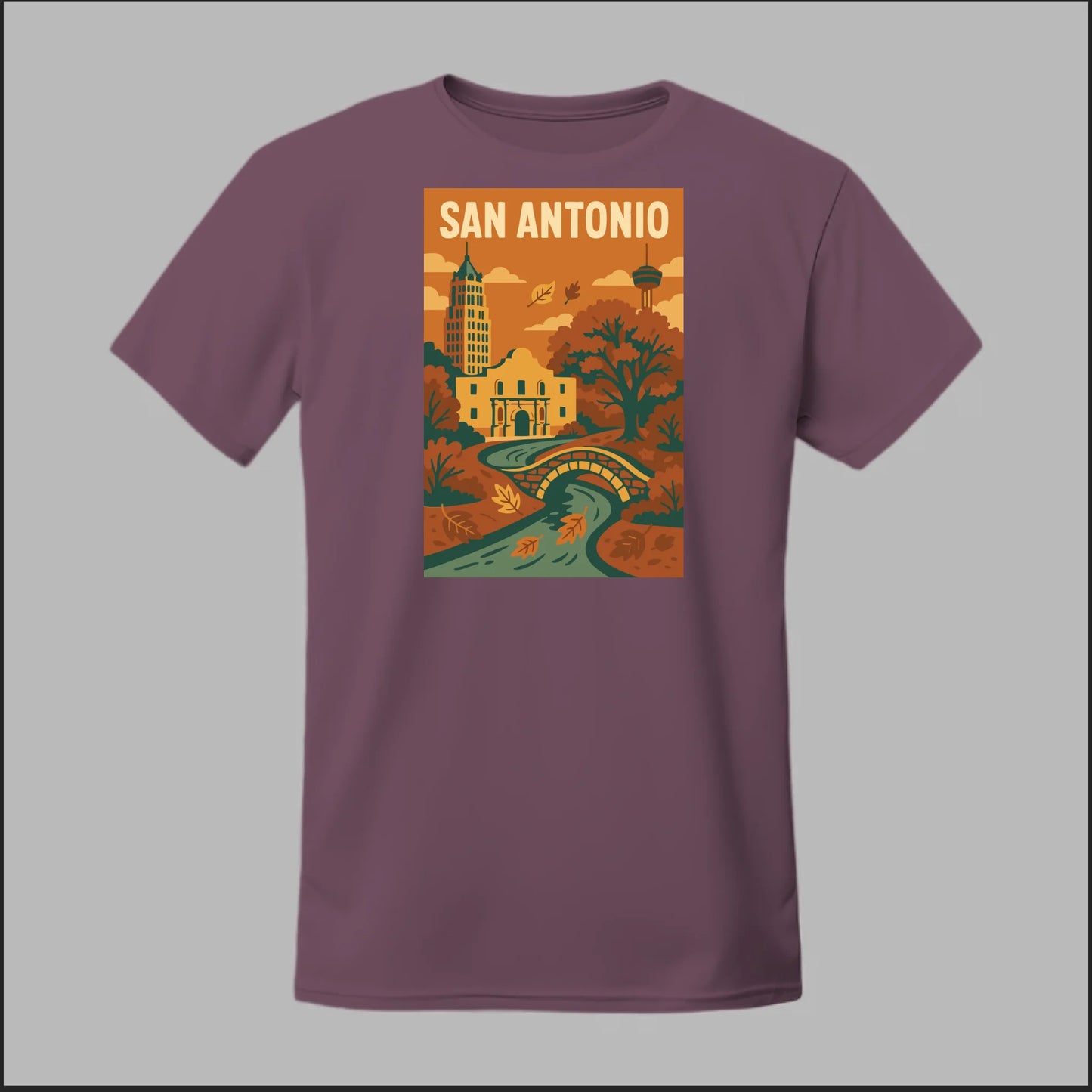 Fall In San Antonio Tee