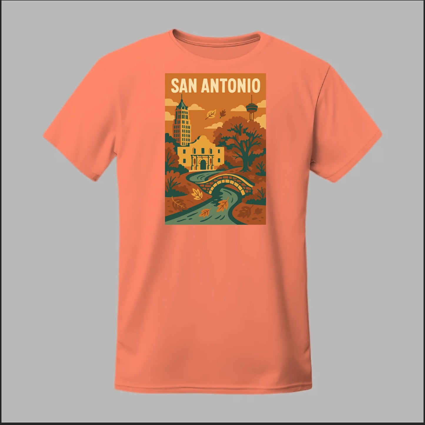 Fall In San Antonio Tee
