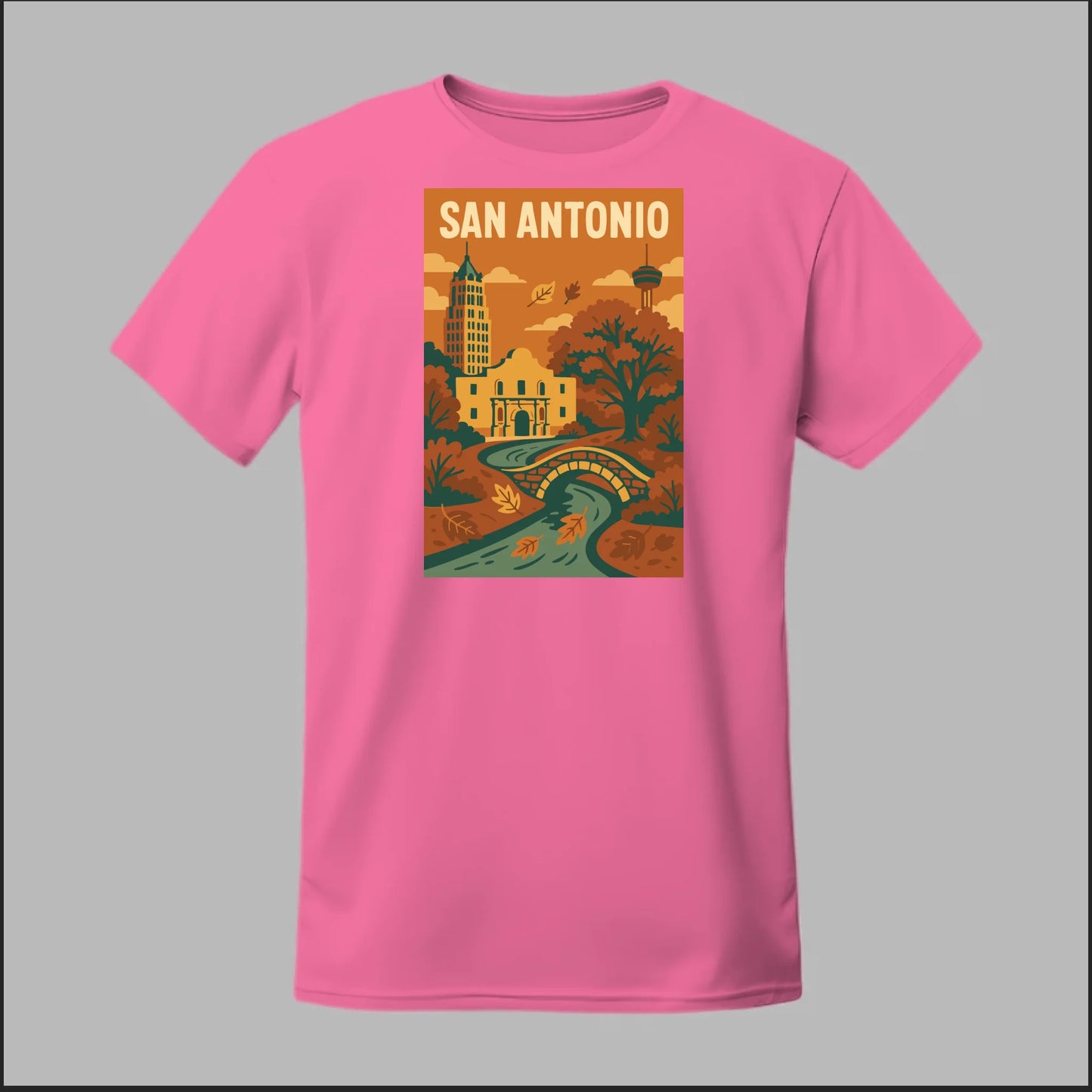 Fall In San Antonio Tee