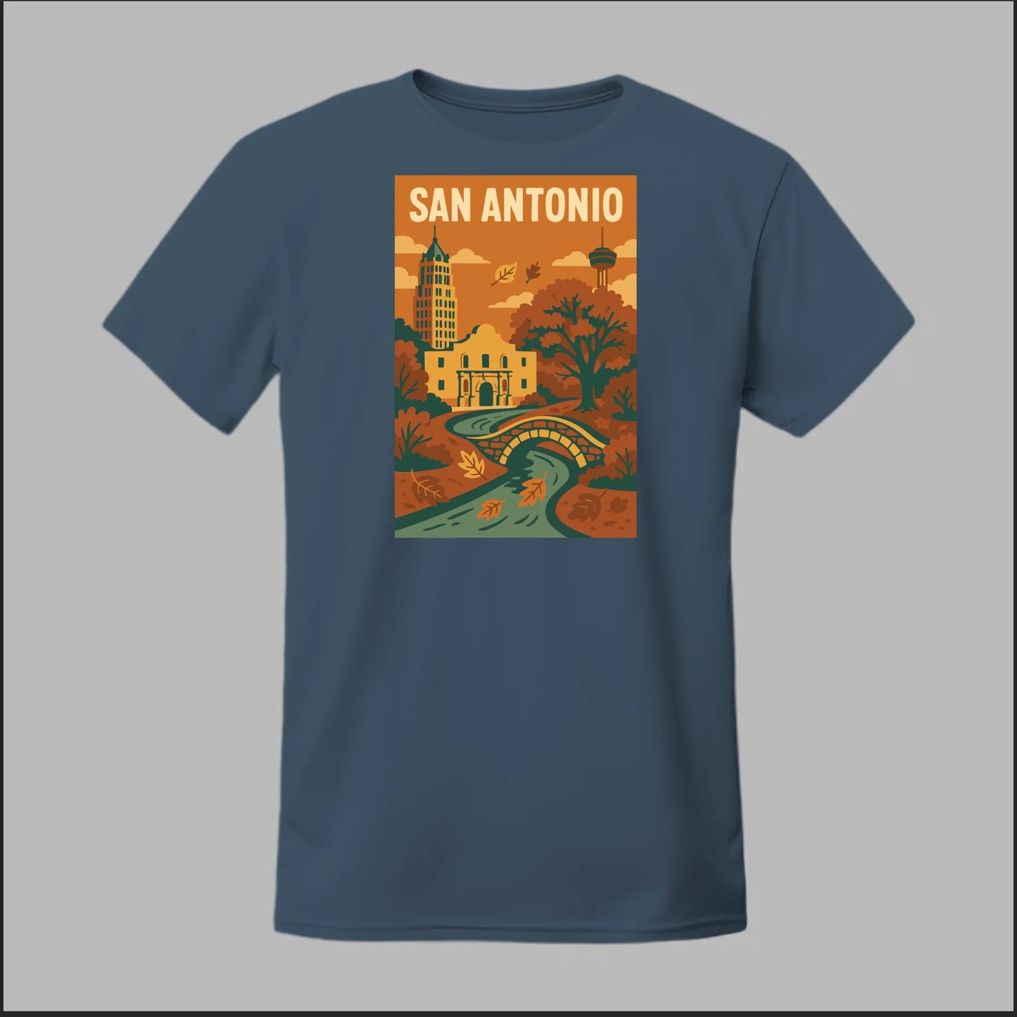 Fall In San Antonio Tee