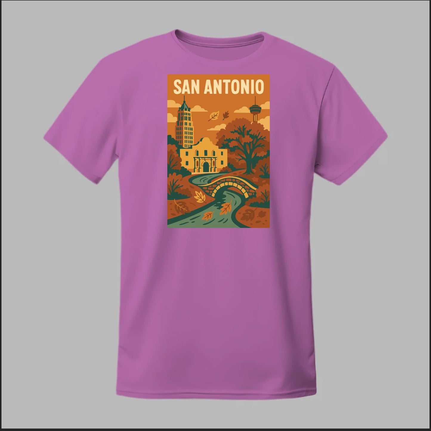 Fall In San Antonio Tee