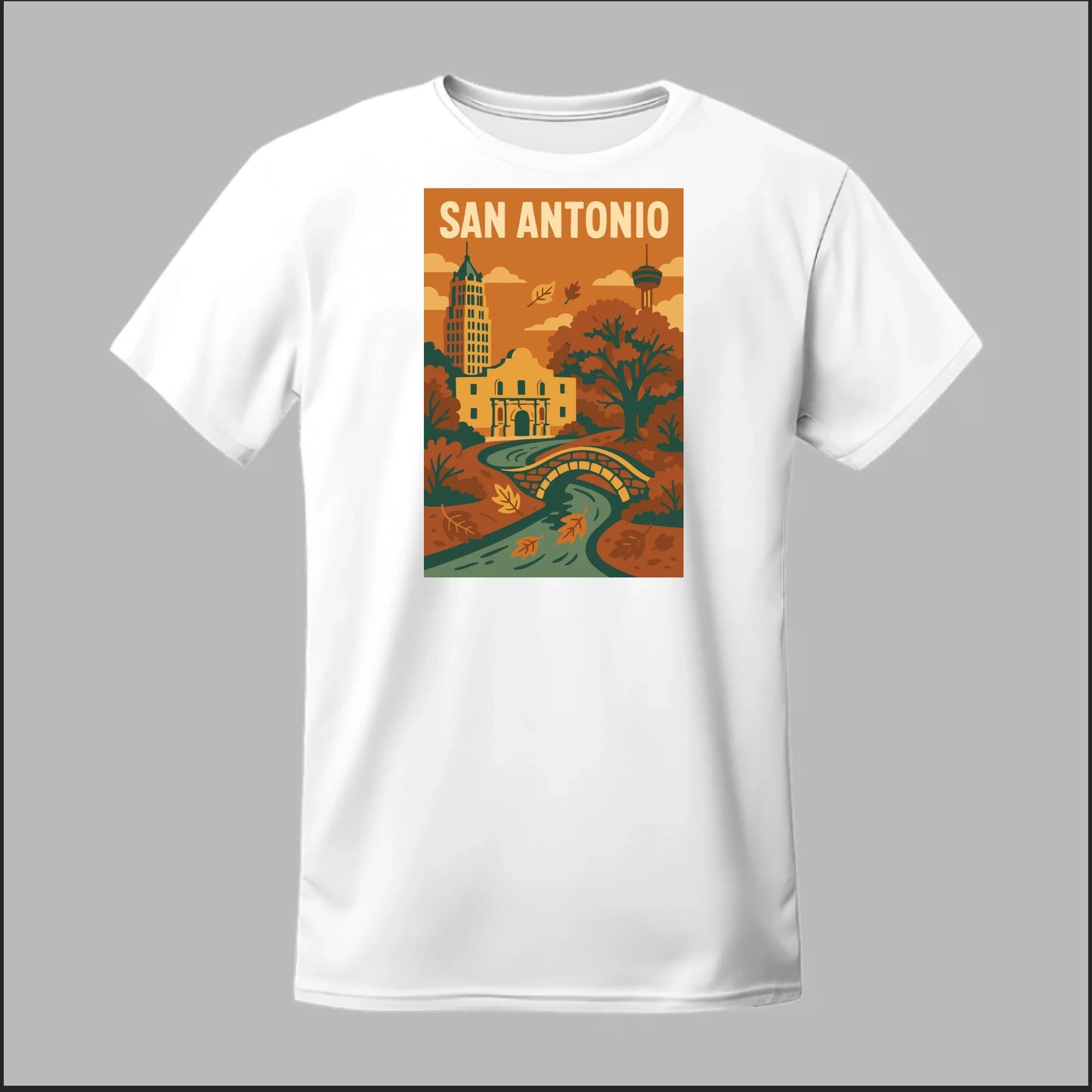 Fall In San Antonio Tee