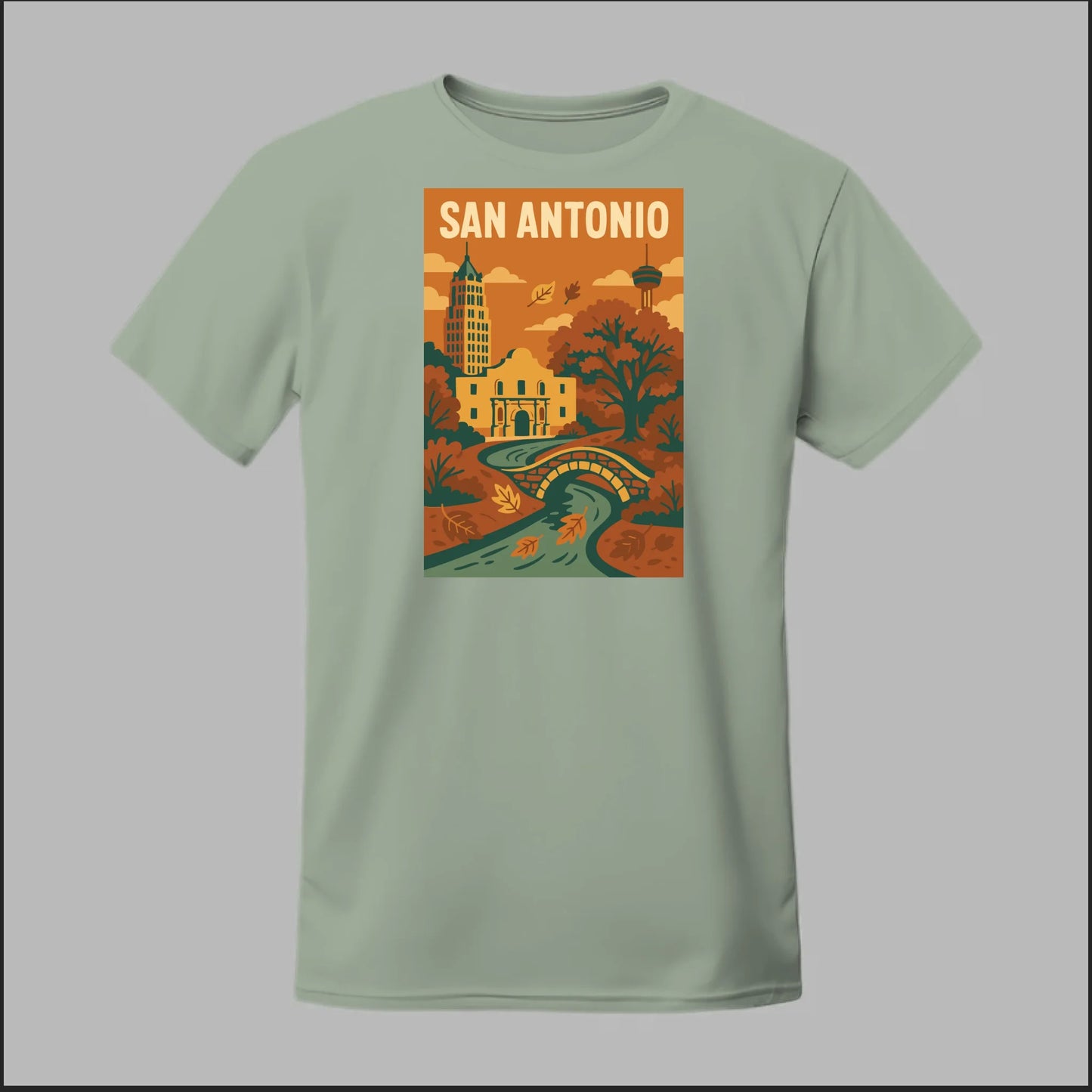 Fall In San Antonio Tee