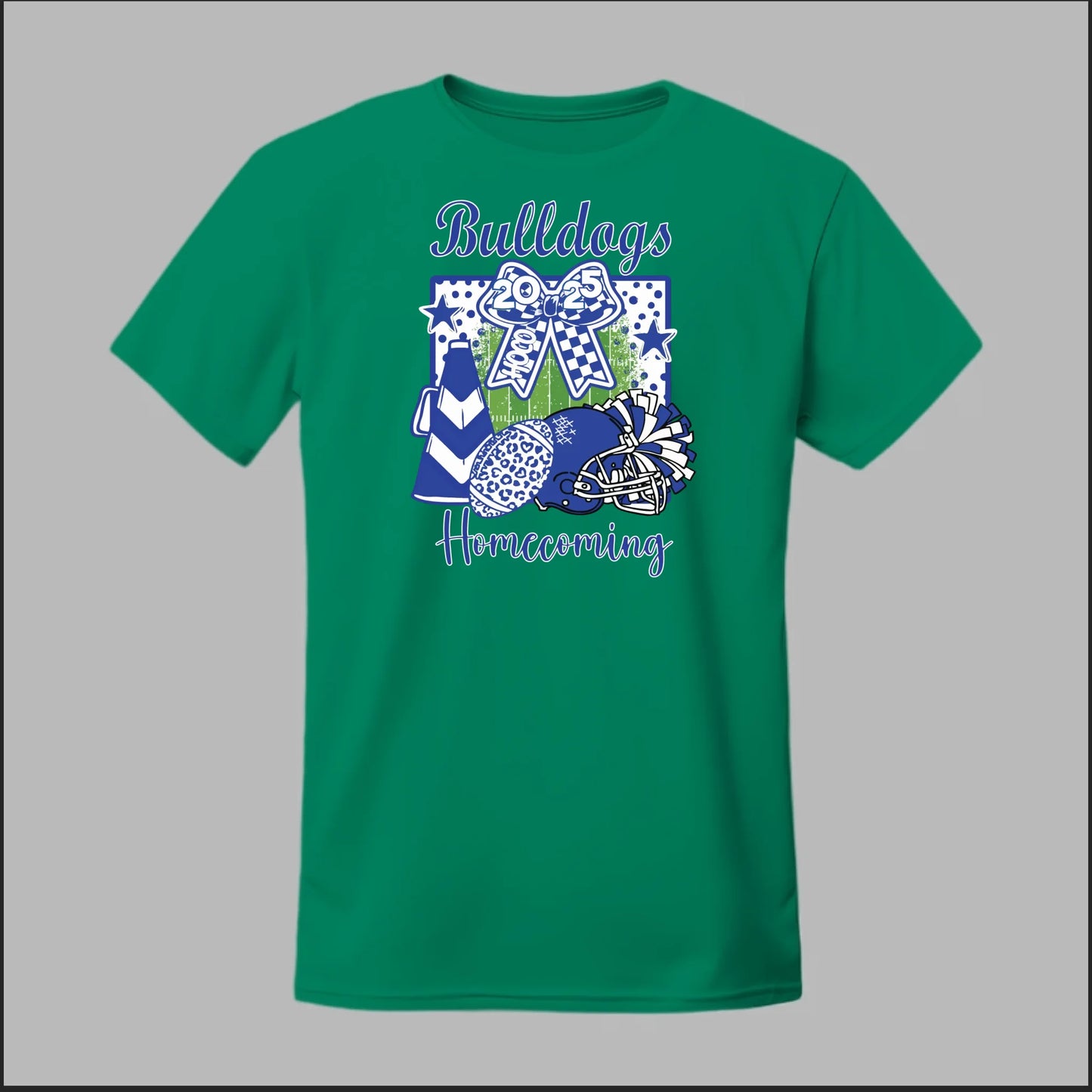 Front Kelly Green