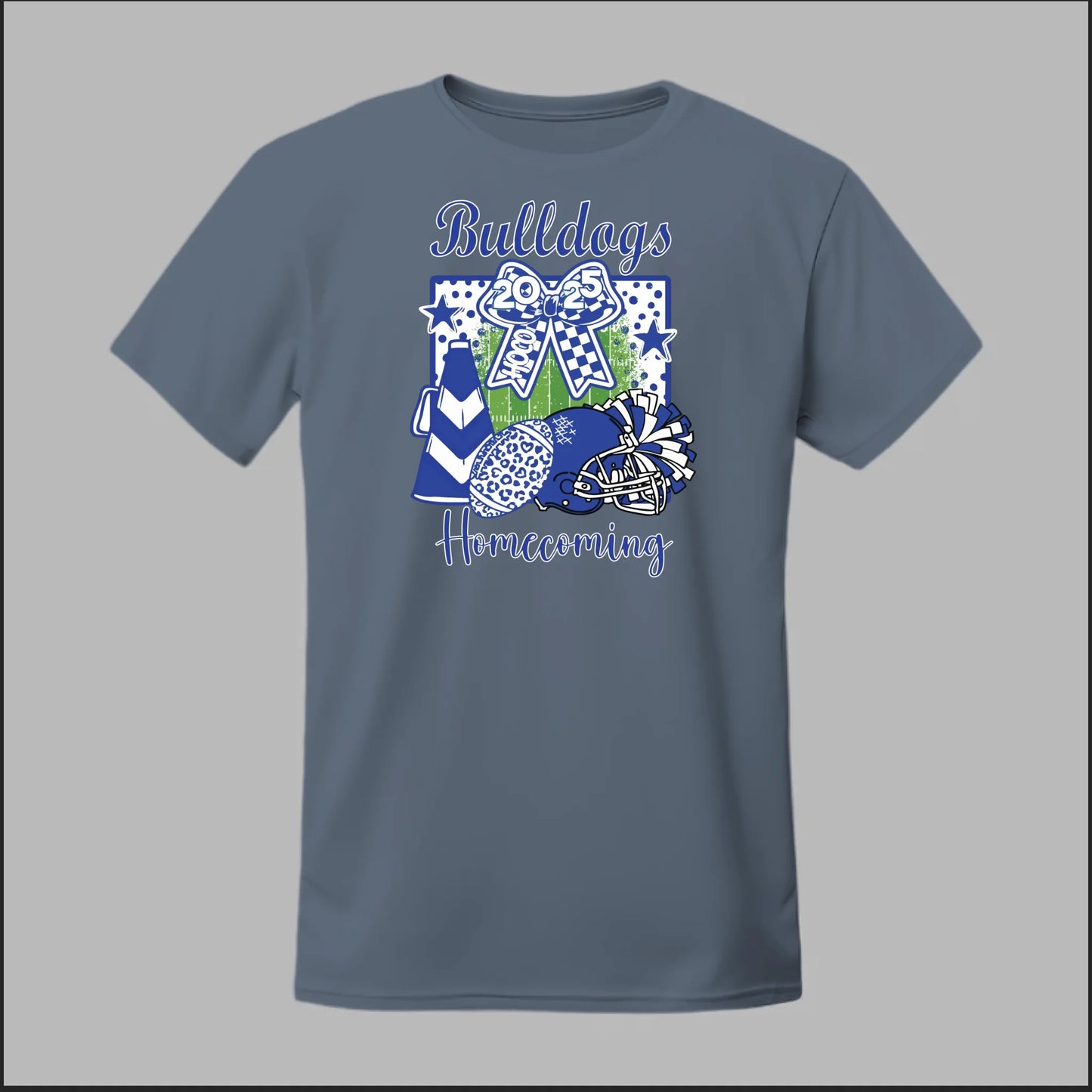 Front Heather Indigo