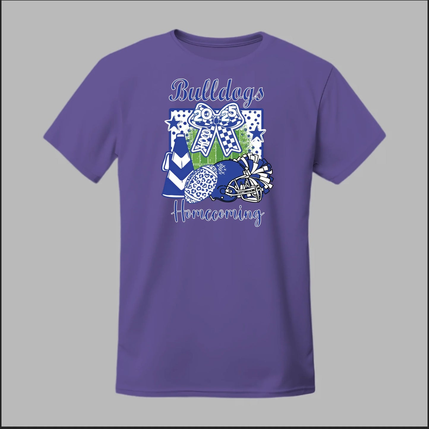 Front Heather Purple