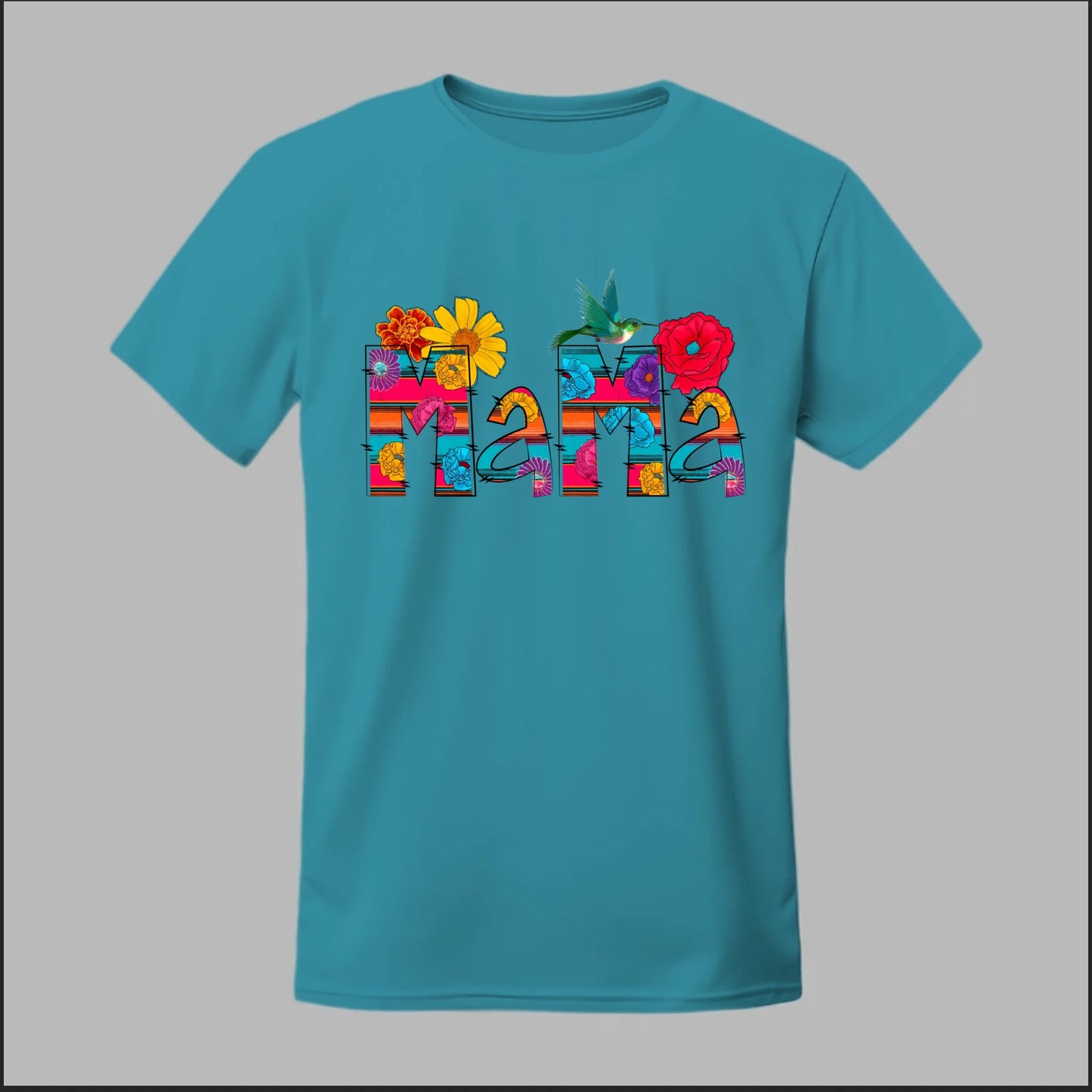 Front Heather Galapagos Blue
