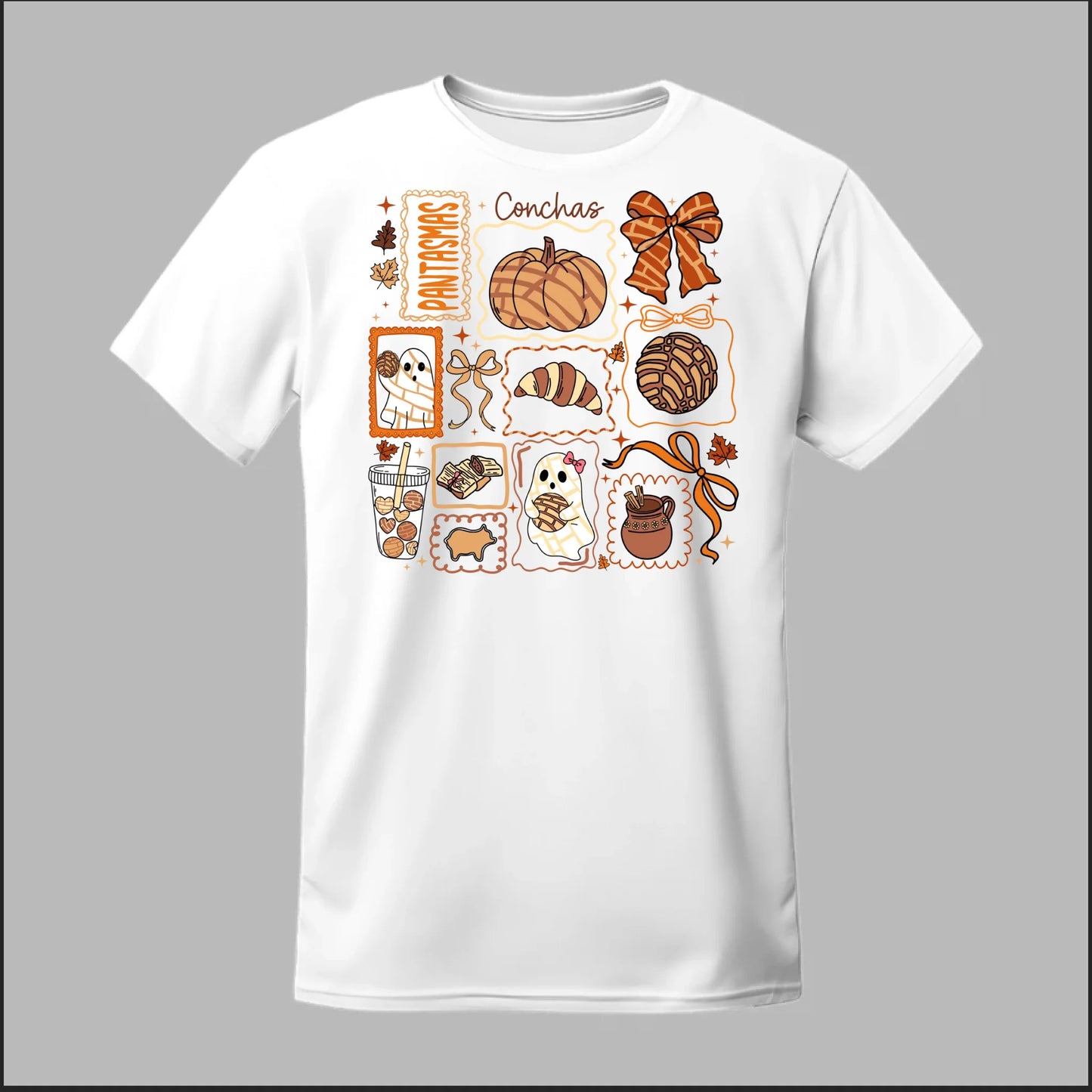 Pan de Muerto Fantasmas & Conchas Tee
