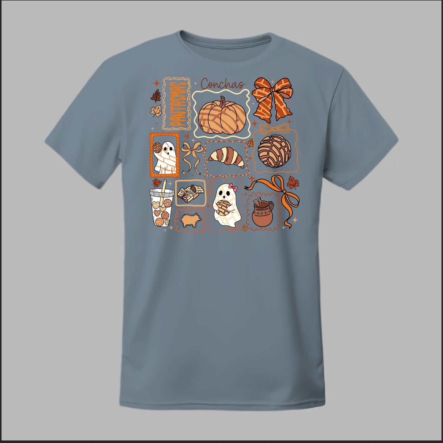 Pan de Muerto Fantasmas & Conchas Tee